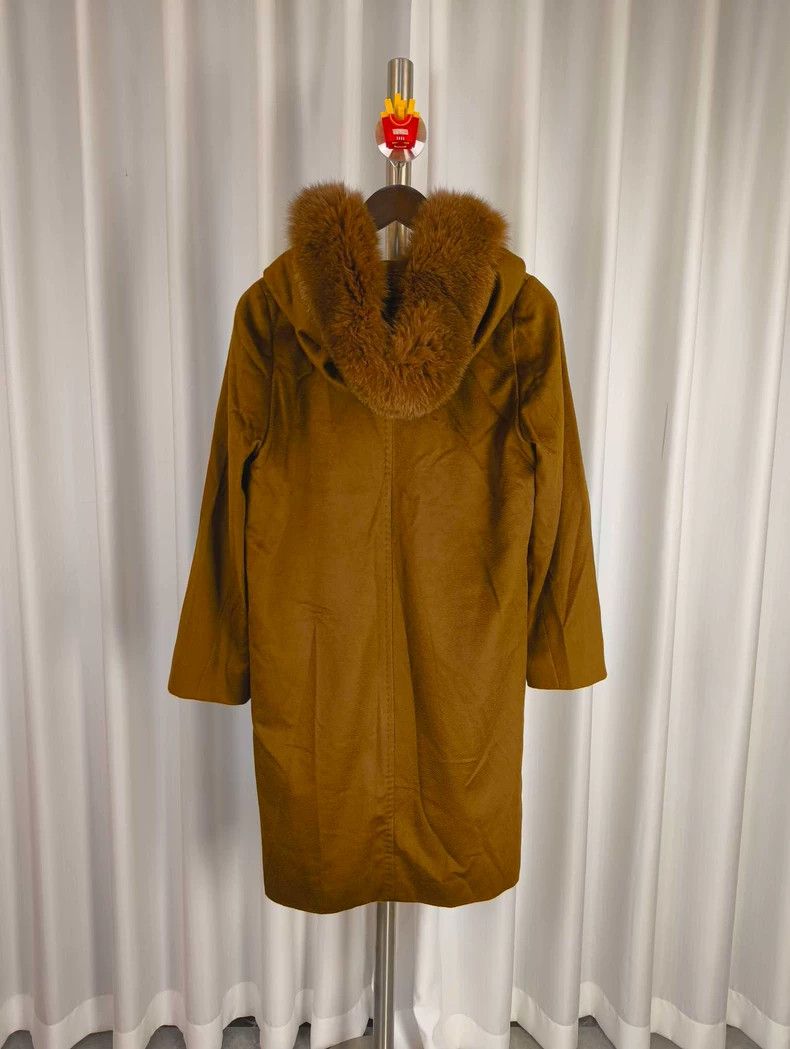 Max Mara Max Mara Studio hooded mid-length wool coat Size M / US 6-8 / IT 42-44 - 2 Thumbnail