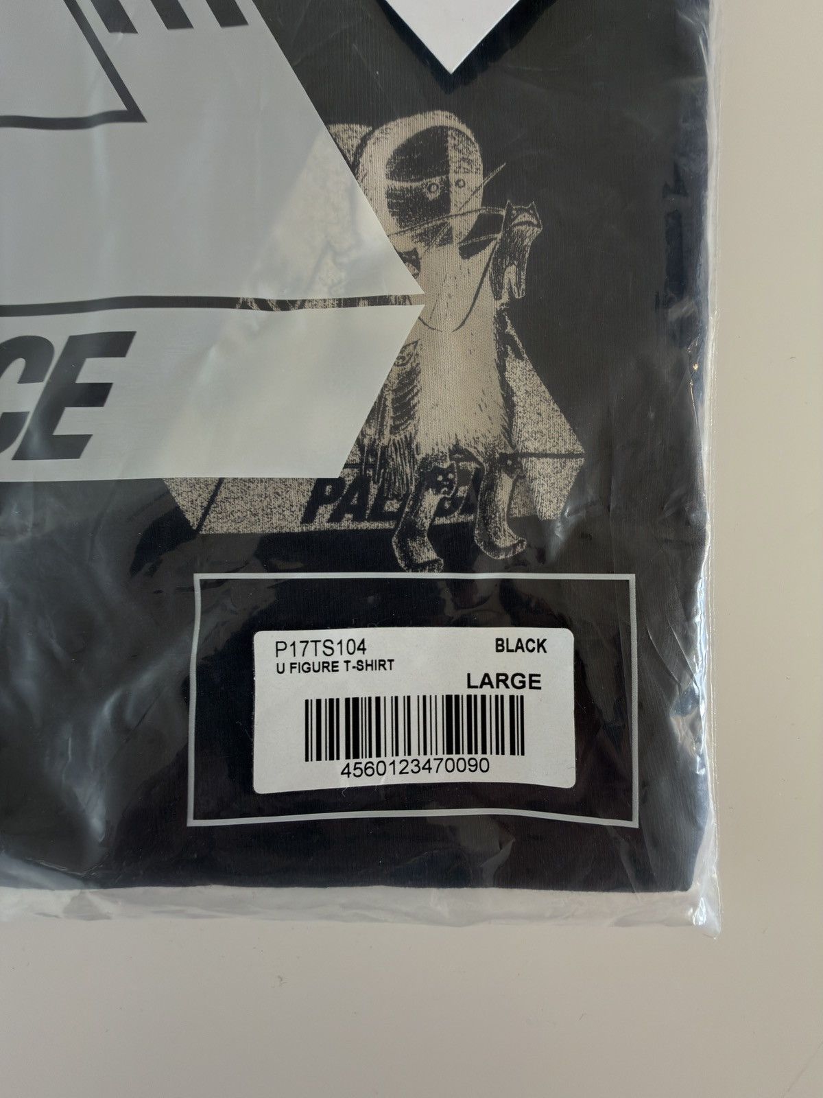 Palace Palace U Figure T-shirt Black Size US L / EU 52-54 / 3 - 4 Thumbnail