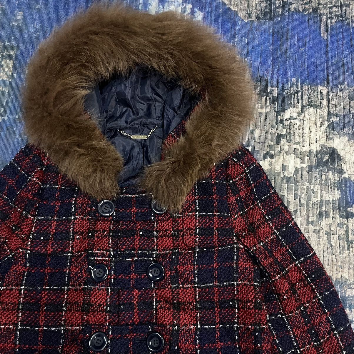 Le Grande Bleu (L.G.B.) Vintage Y2k Joias Gothic Punk Fur Lgb Style Button Jacket Size XS / US 0-2 / IT 36-38 - 2 Thumbnail