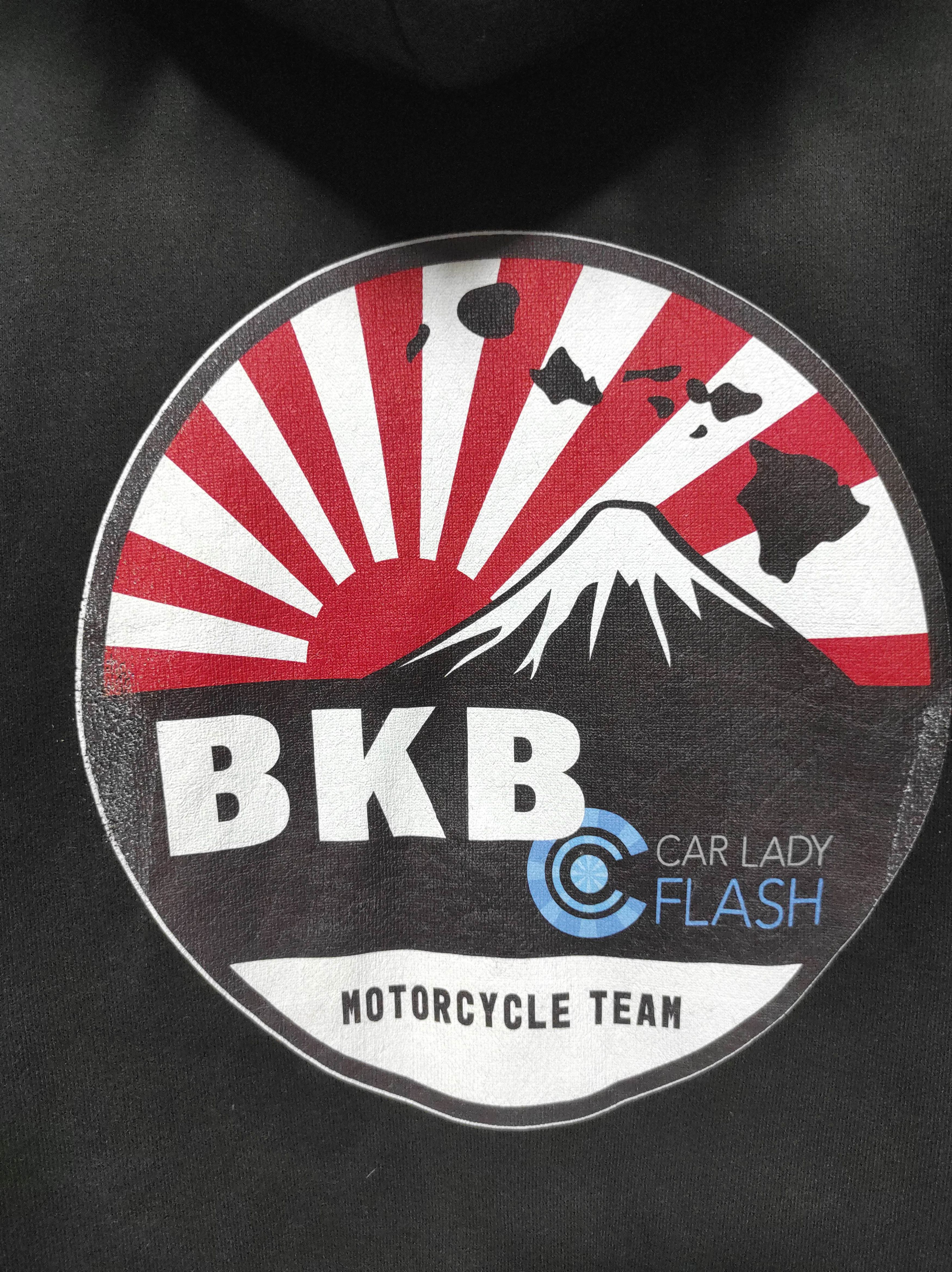 Hysteric Glamour BKB Motorcycle Team Printstar Fur Hoodie i6w9 LBG style Size US L / EU 52-54 / 3 - 16 Thumbnail