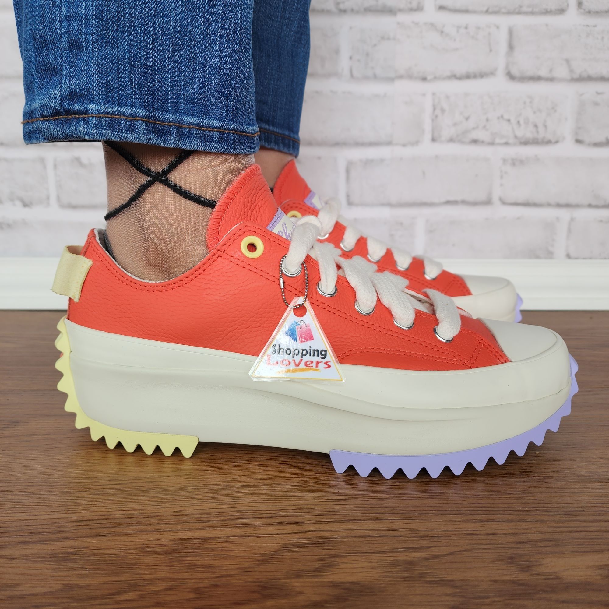 Converse ❤️Converse Run Star Hike Platform Color Pop Sz 6.5 Women's S Size US 6.5 / IT 36.5 - 12 Thumbnail