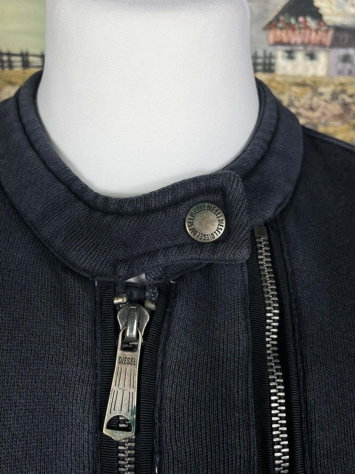 Diesel Diesel Retro 00s Faded Washed Sweater Sweatshirt Diesel Size S / US 4 / IT 40 - 8 Thumbnail