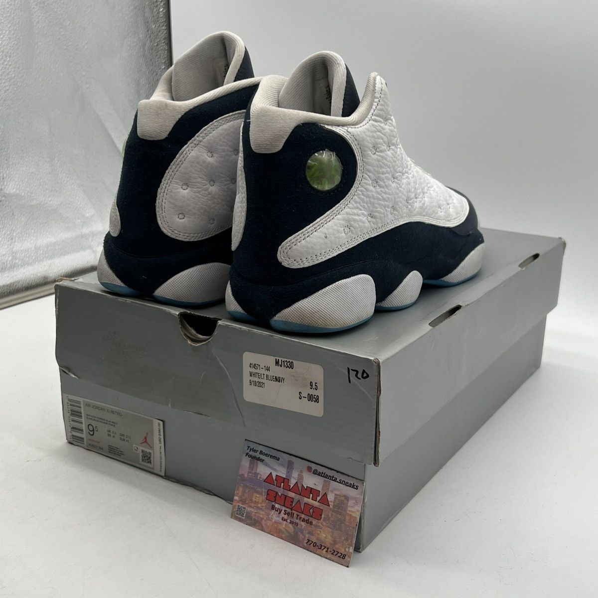 Jordan Brand Air Jordan 13 obsidian Size US 9.5 / EU 42-43 - 5 Thumbnail