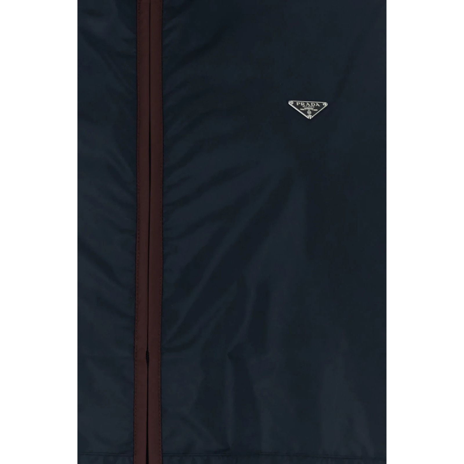 Prada PRADA Navy Blue Re-Nylon Windbreaker New And Authentic (Wome Size XL / US 12-14 / IT 48-50 - 3 Thumbnail