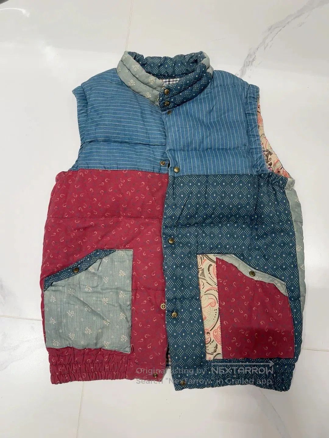 Visvim visvim Quilted Patchwork Down Vest. Size US L / EU 52-54 / 3 - 1 Thumbnail