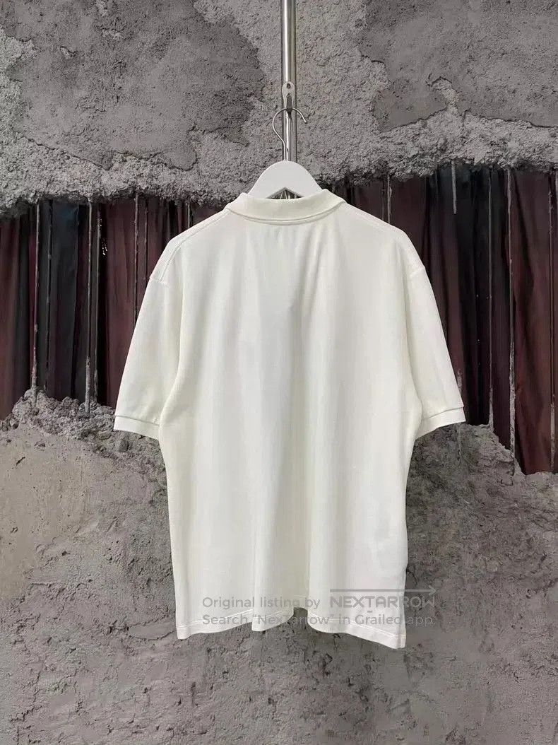 Miu Miu Miu Miu White Short Sleeve Polo Shirt. Size US M / EU 48-50 / 2 - 2 Thumbnail
