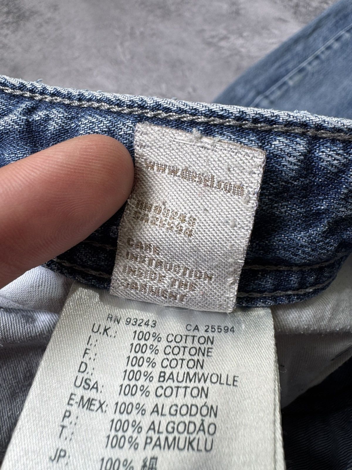 Diesel Y2K Distressed Diesel Jeans Baggy Size US 36 / EU 52 - 19 Thumbnail