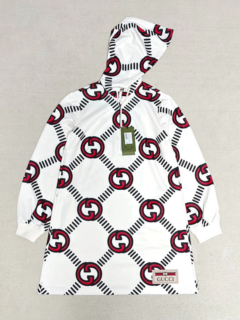 Gucci Gucci 22ss zipper double G full-print sweatshirt 2502-Nexta Size US XS / EU 42 / 0 - 1 Thumbnail