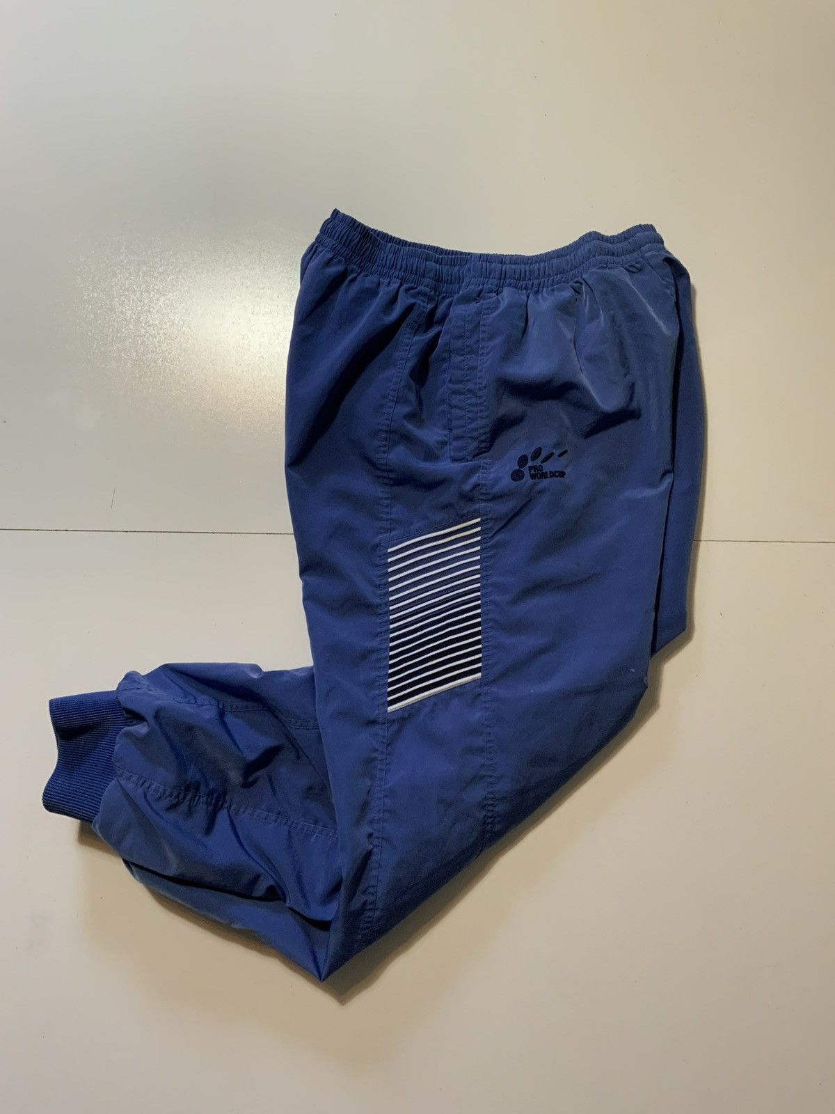 Vintage Vintage Pro World Cup Korea Windbreaker Jogger Track Pants Size US 34 / EU 50 - 2 Thumbnail