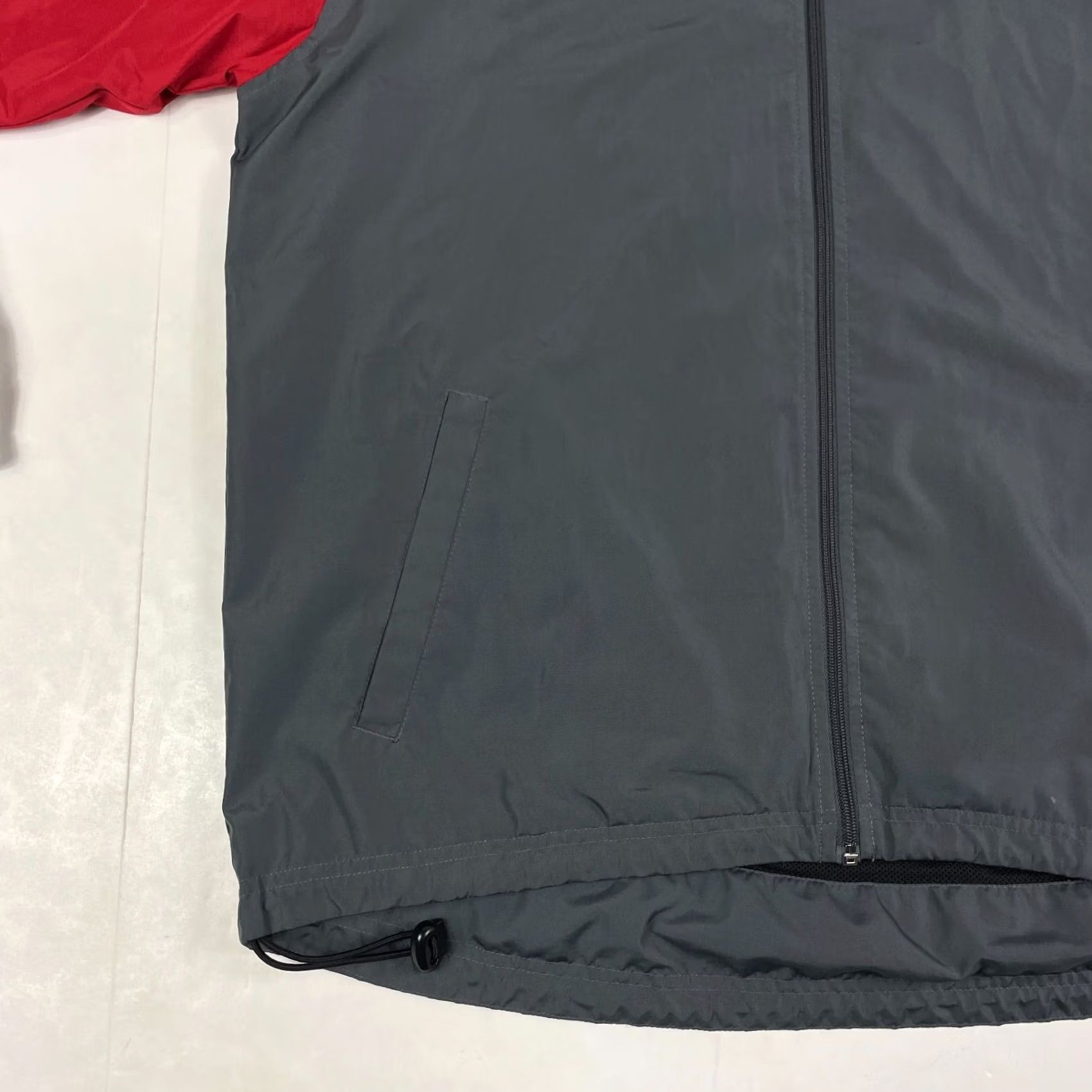 Russell Athletic Russell Athletic Jacket - Mens Medium Gray Full Zip Windbreaker Water Resistant Size US M / EU 48-50 / 2 - 6 Thumbnail