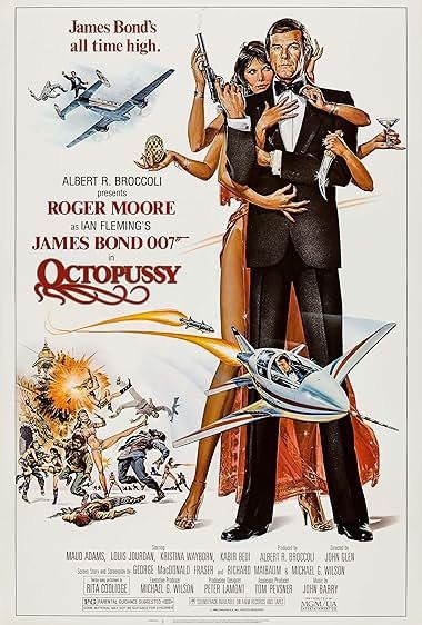 Vintage RARE VINTAGE 80s OCTOPUSSY JAMES BOND 007 PROMO MOVIE TSHIRT Size US M / EU 48-50 / 2 - 2 Thumbnail