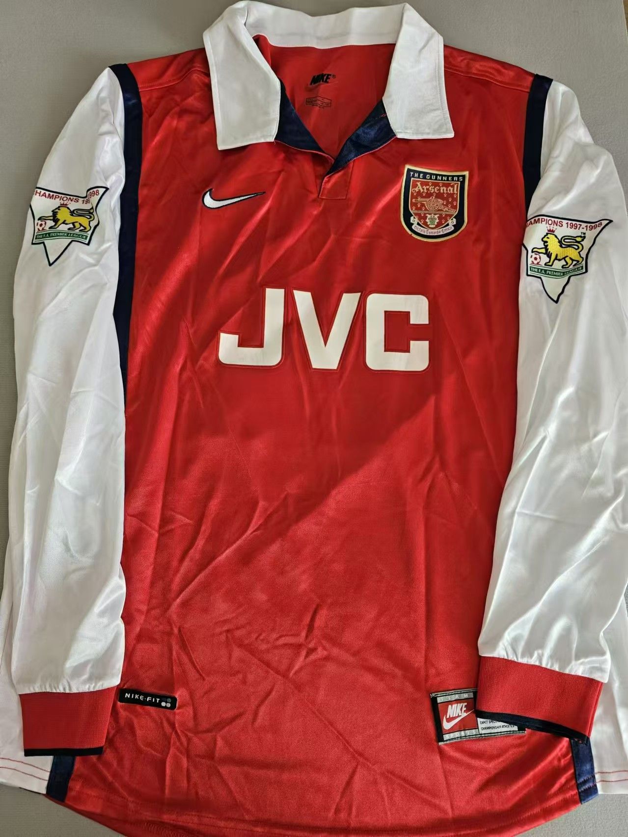 Other 1998 99 Arsenal 14 Henry Jersey Longsleeve Size US XXL / EU 58 / 5 - 2 Thumbnail