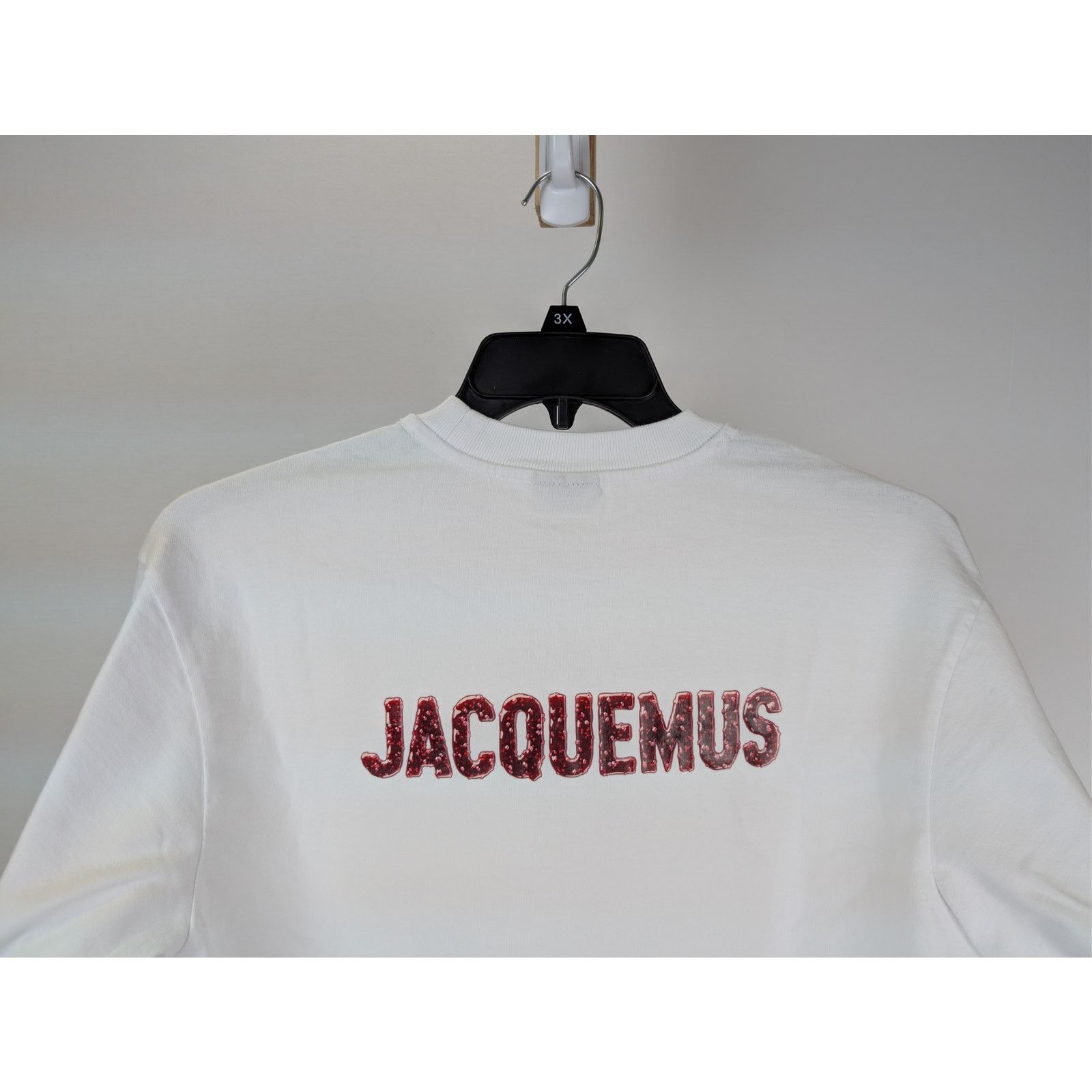 Jacquemus o1rshd1 LE T-Shirt Pavane ML / Jelly Print Shirt in White Size US XS / EU 42 / 0 - 11 Thumbnail