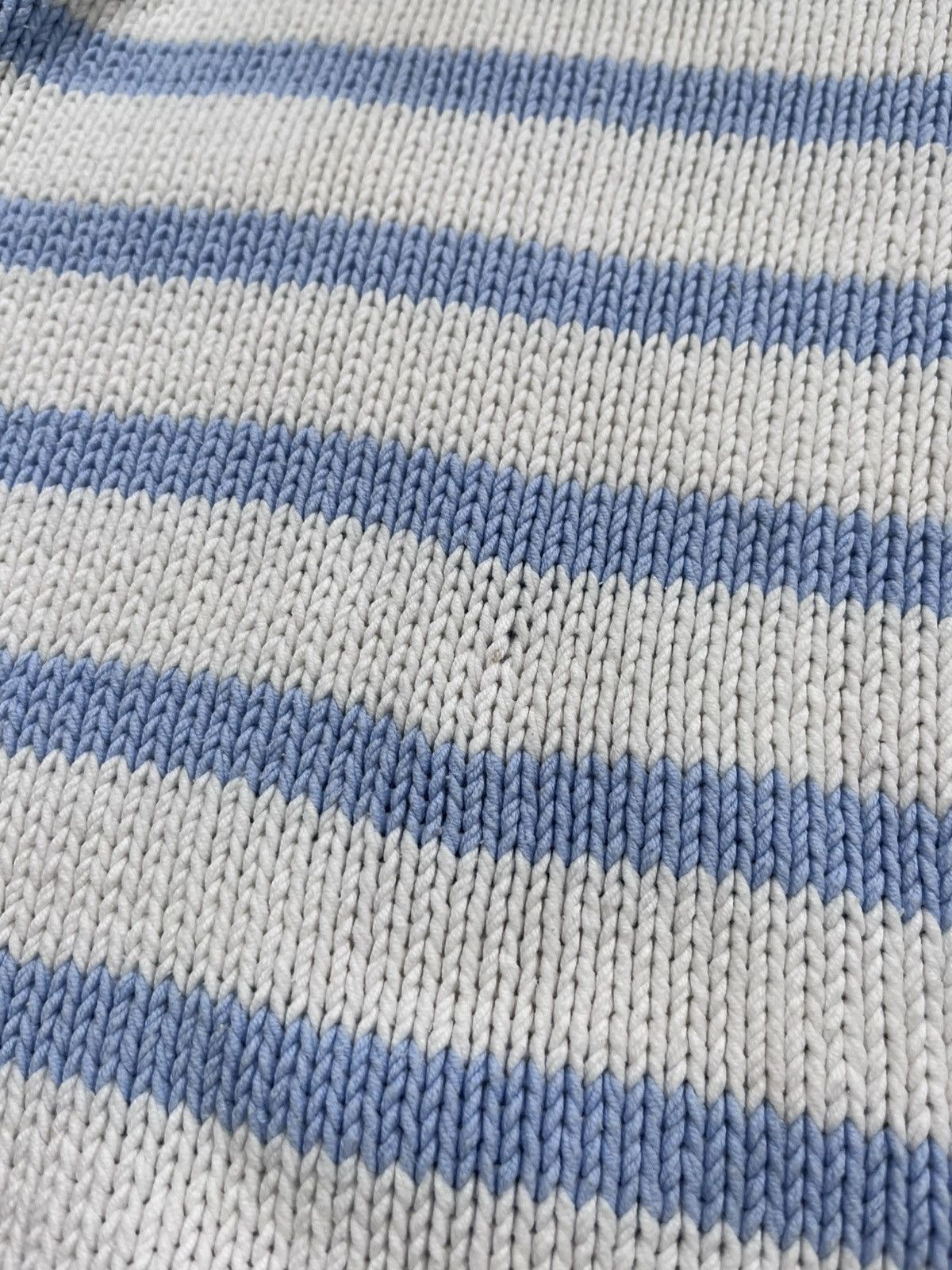 Bogner Vintage Bogner zip soft striped sweater luxury Size S / US 4 / IT 40 - 12 Thumbnail