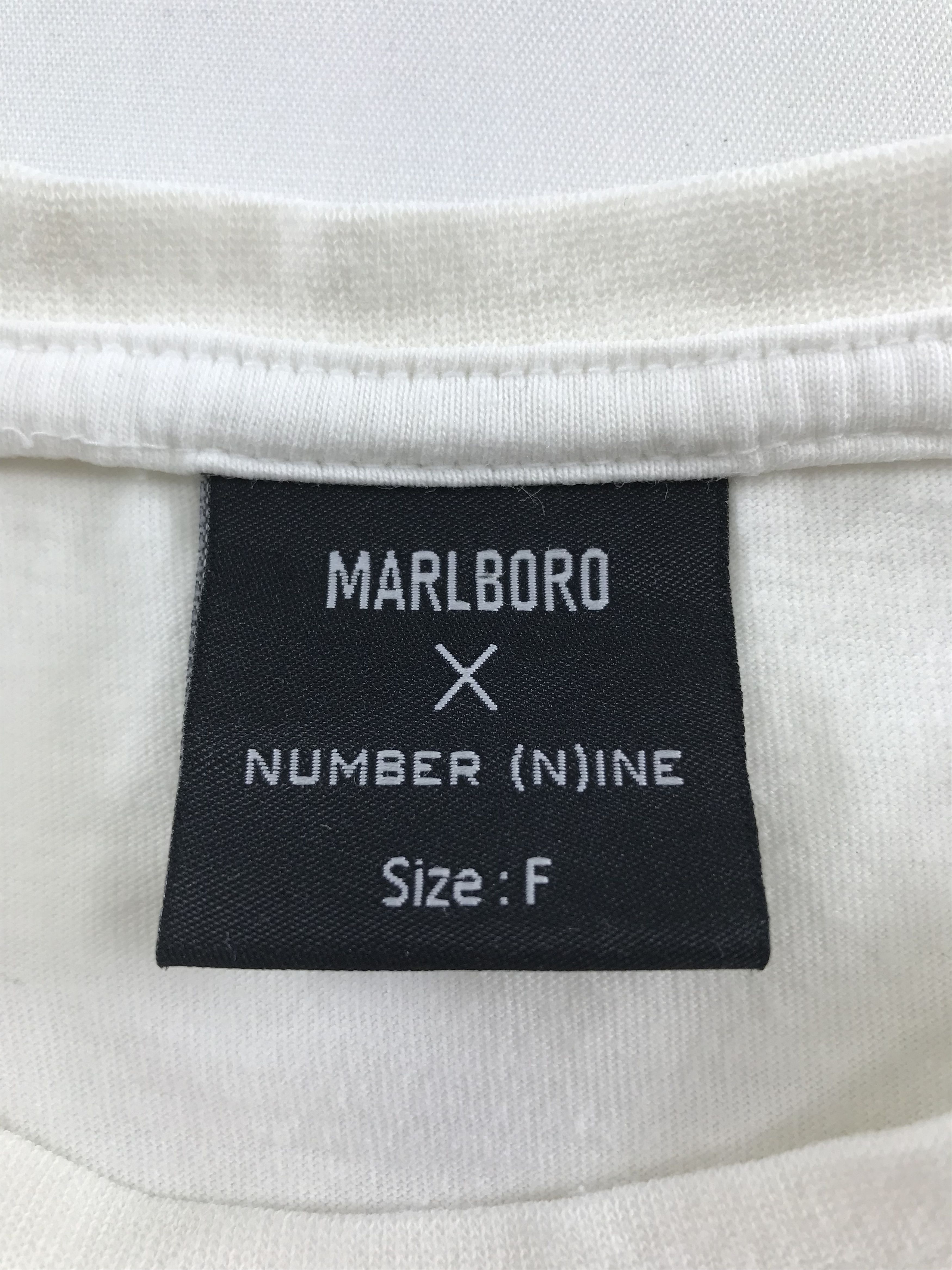 Number (N)ine Vintage MARLBORO x NUMBER (N)INE T-Shirts Size US M / EU 48-50 / 2 - 6 Thumbnail