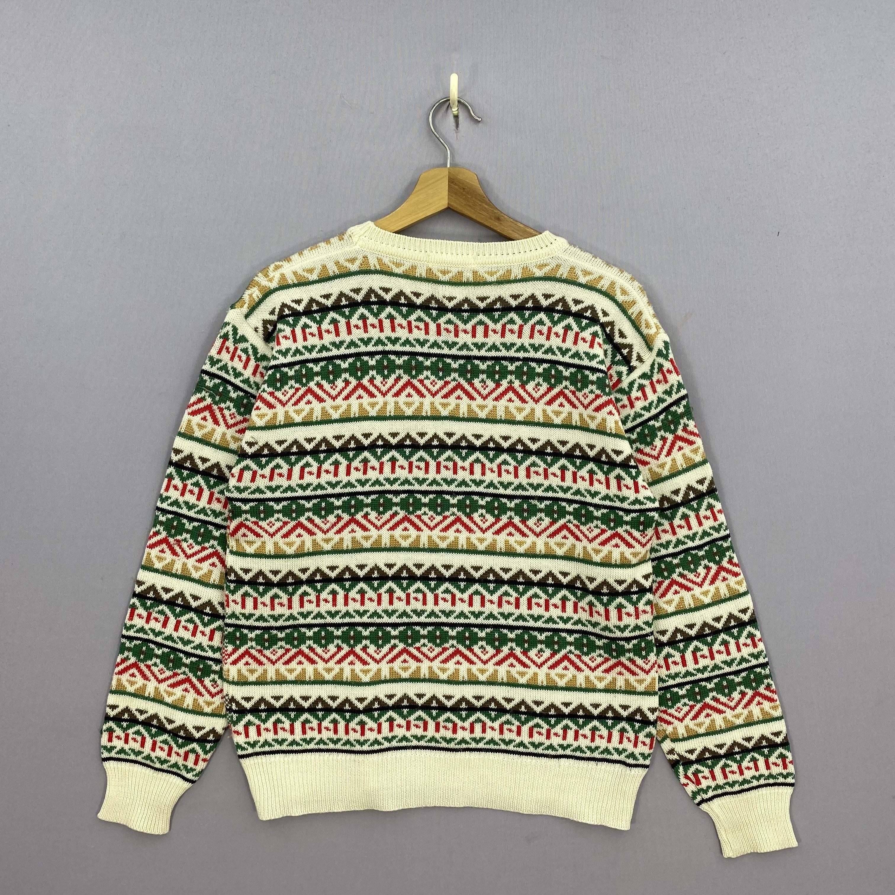Japanese Brand Vintage If You Sweater Pullover Sweatshirt Fair Isle Jumper Size US S / EU 44-46 / 1 - 3 Thumbnail