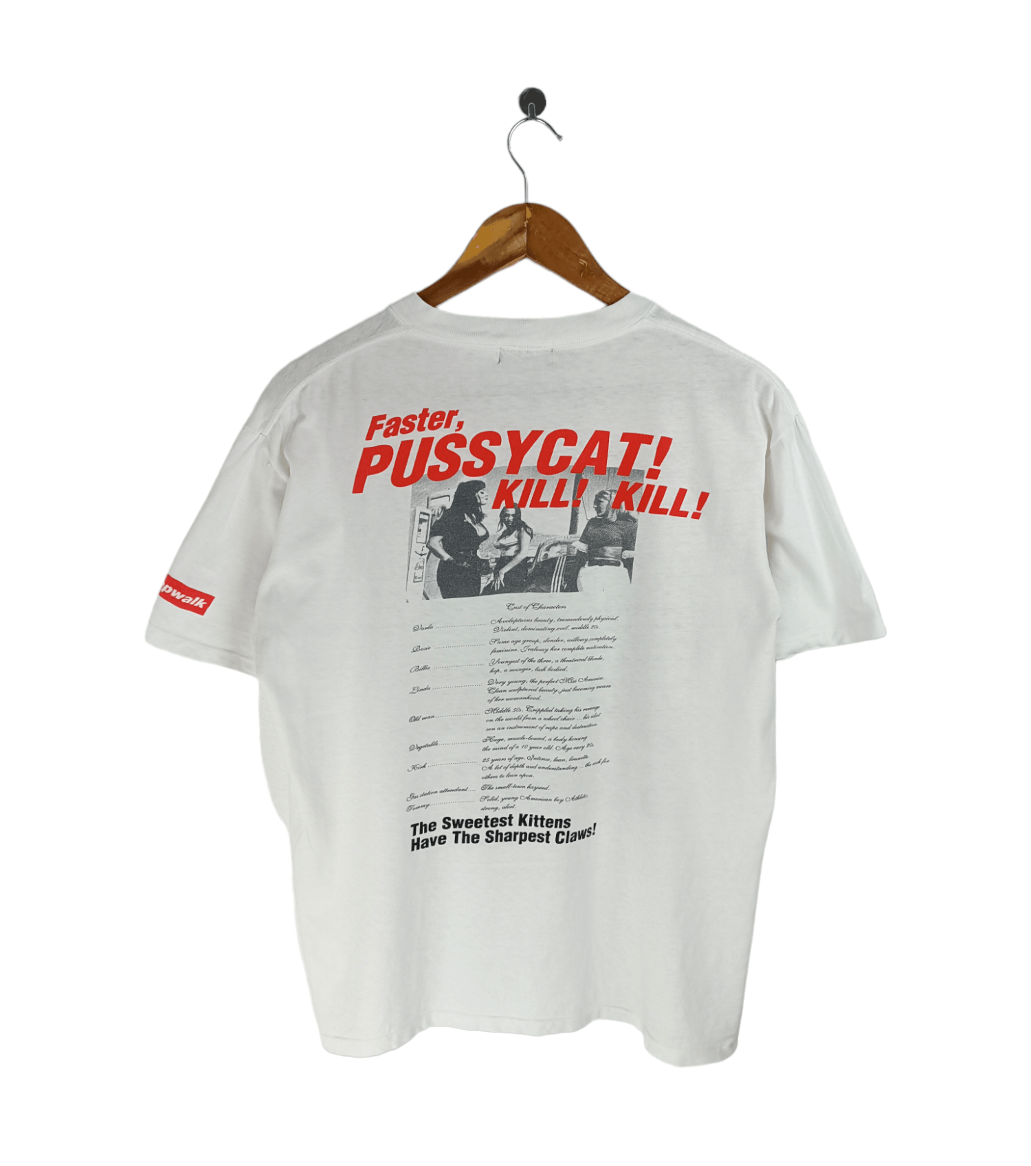 Vintage SUPER RARE🔥VINTAGE 90'S FASTER PUSSYCAT KILL! KILL! TEE Size US M / EU 48-50 / 2 - 2 Thumbnail