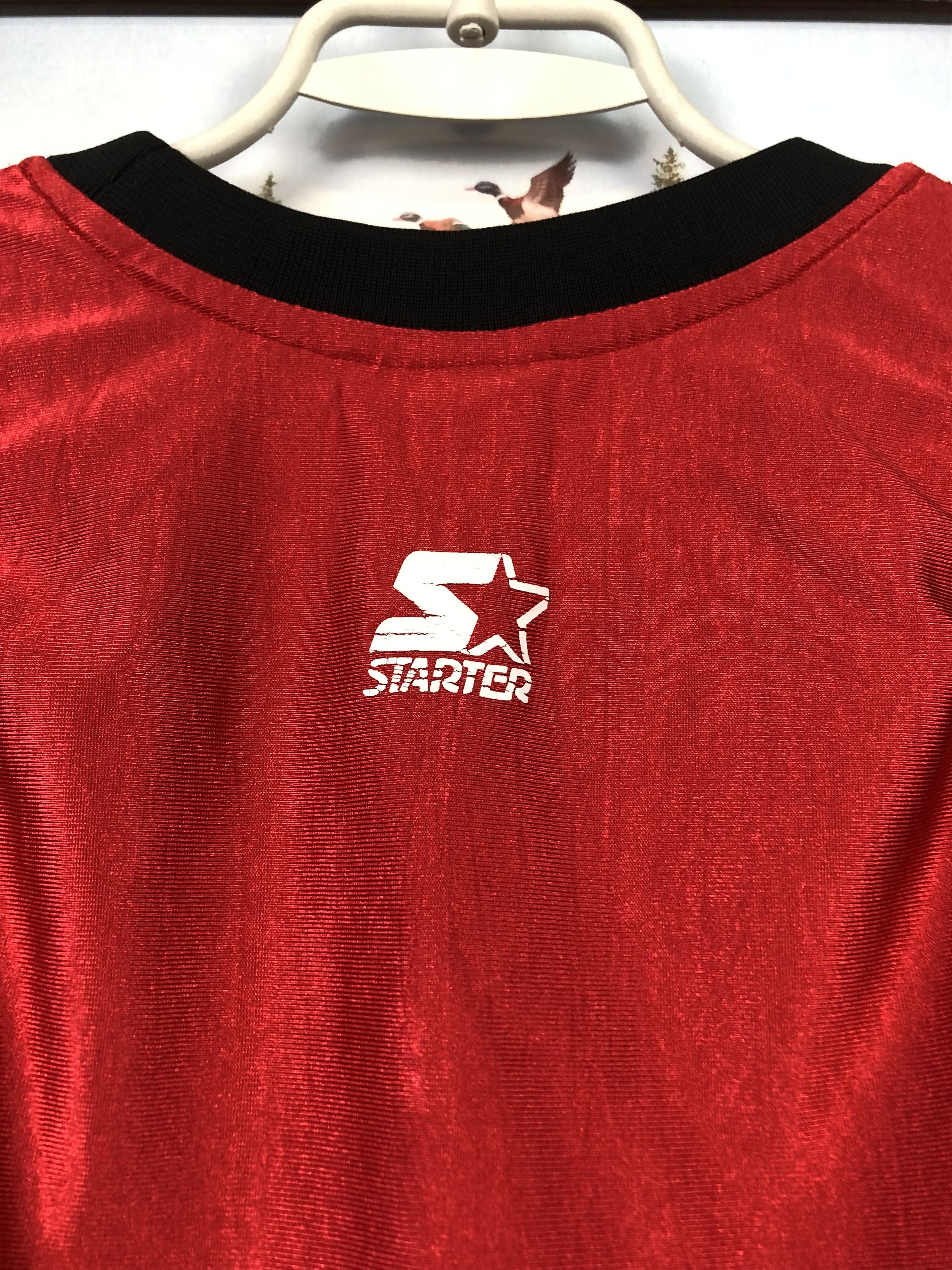 Starter Vintage Starter NBA Chicago Bulls Shirt Rare Jersey Hype Size US L / EU 52-54 / 3 - 15 Thumbnail