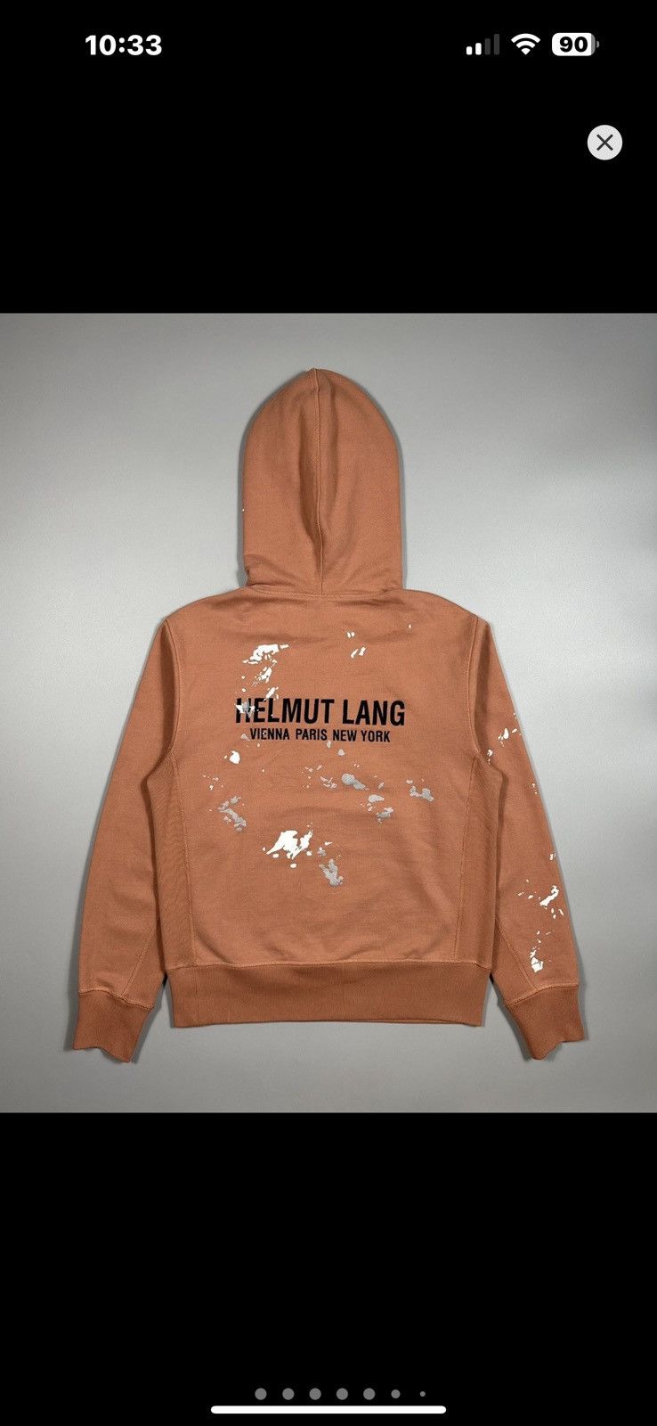 Helmut Lang Helmut Lang Standard Painter Hoodie Size US M / EU 48-50 / 2 - 1 Thumbnail