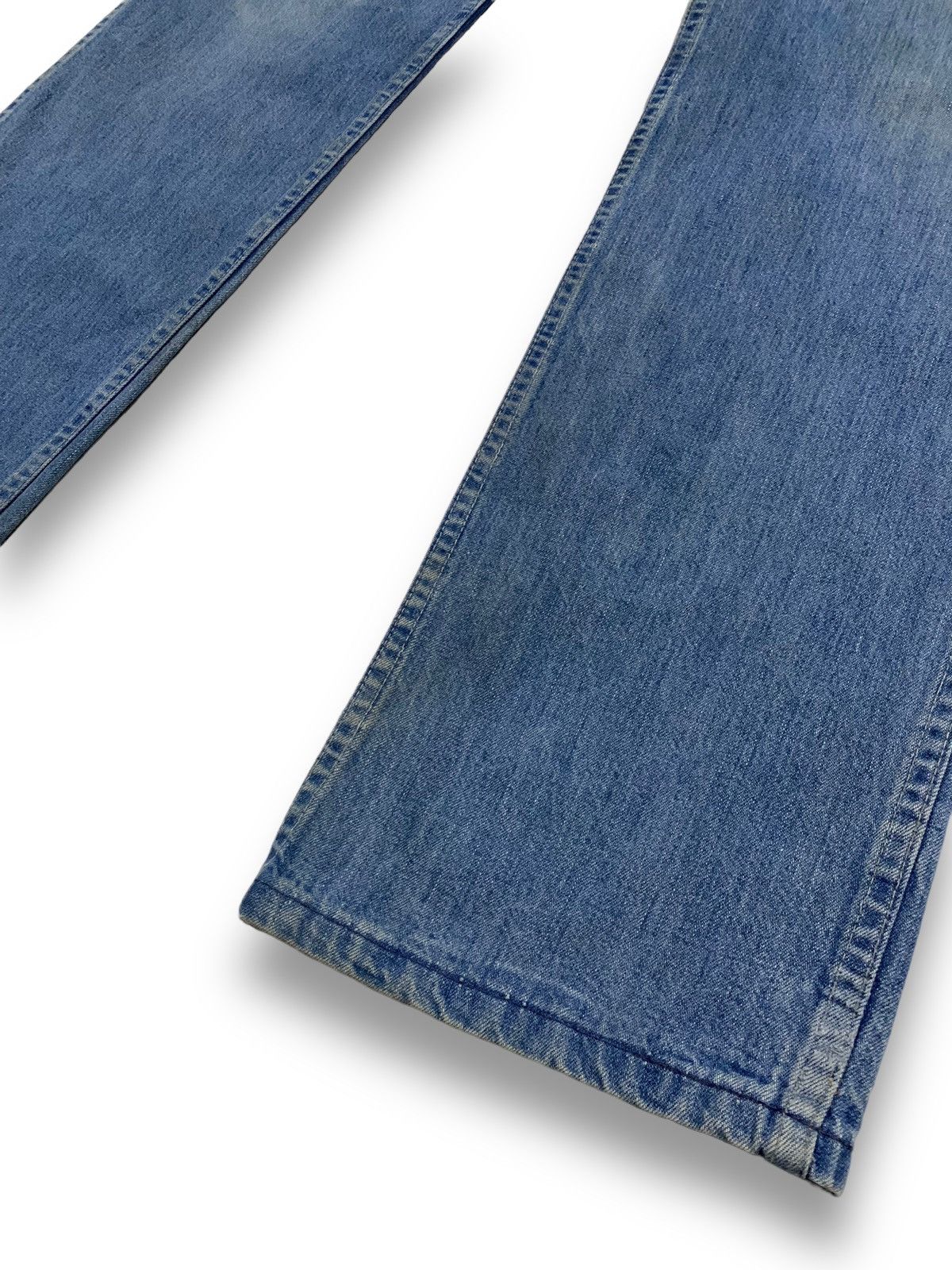 Oshkosh Vintage 90s Oshkosh BGosh Faded Denim Carpenter Overalls Size US 29 - 15 Thumbnail