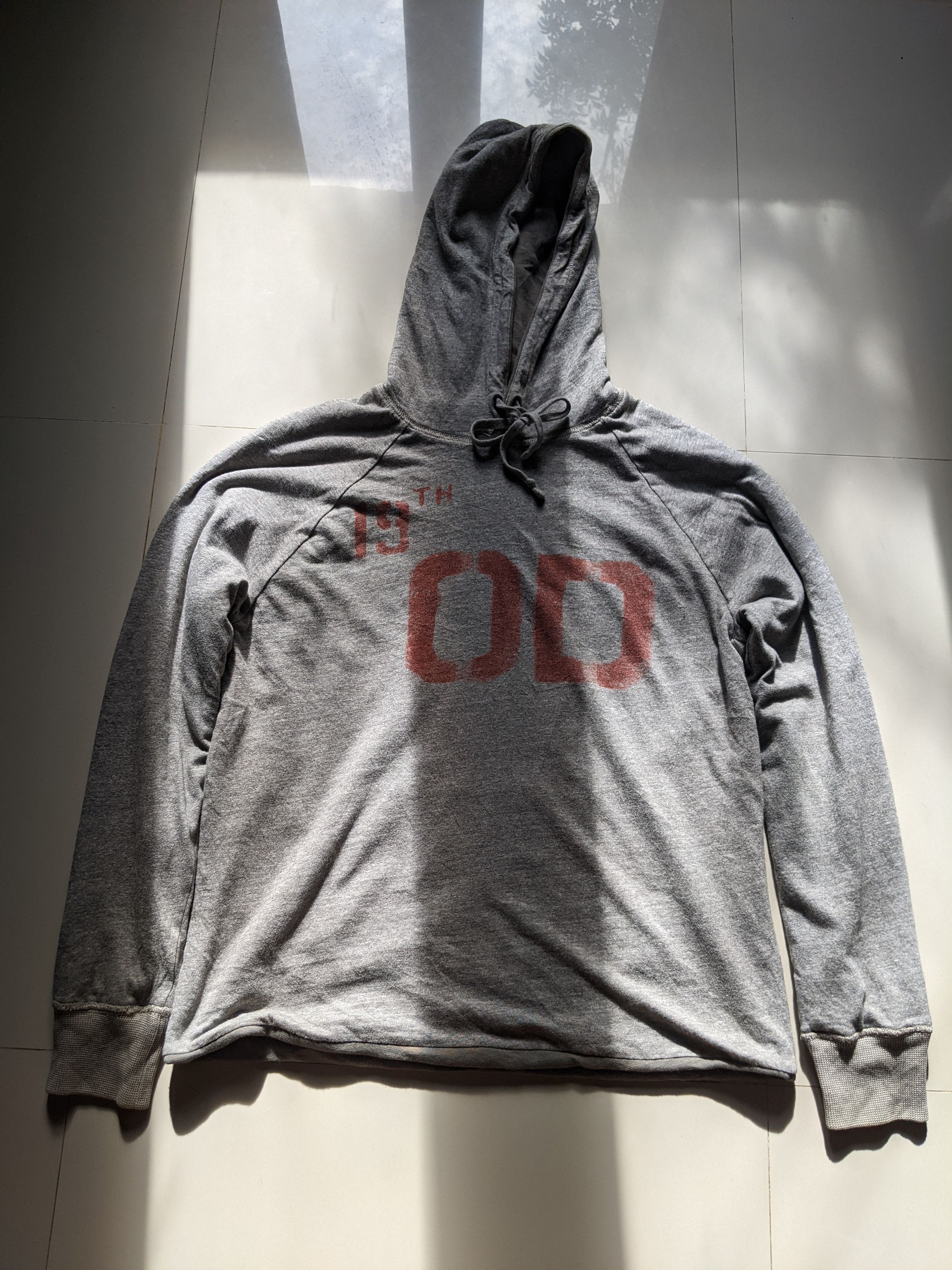 image of Rrl Ralph Lauren Rrl Military Hoodie Reversible in Grey, Men's (Size Medium)