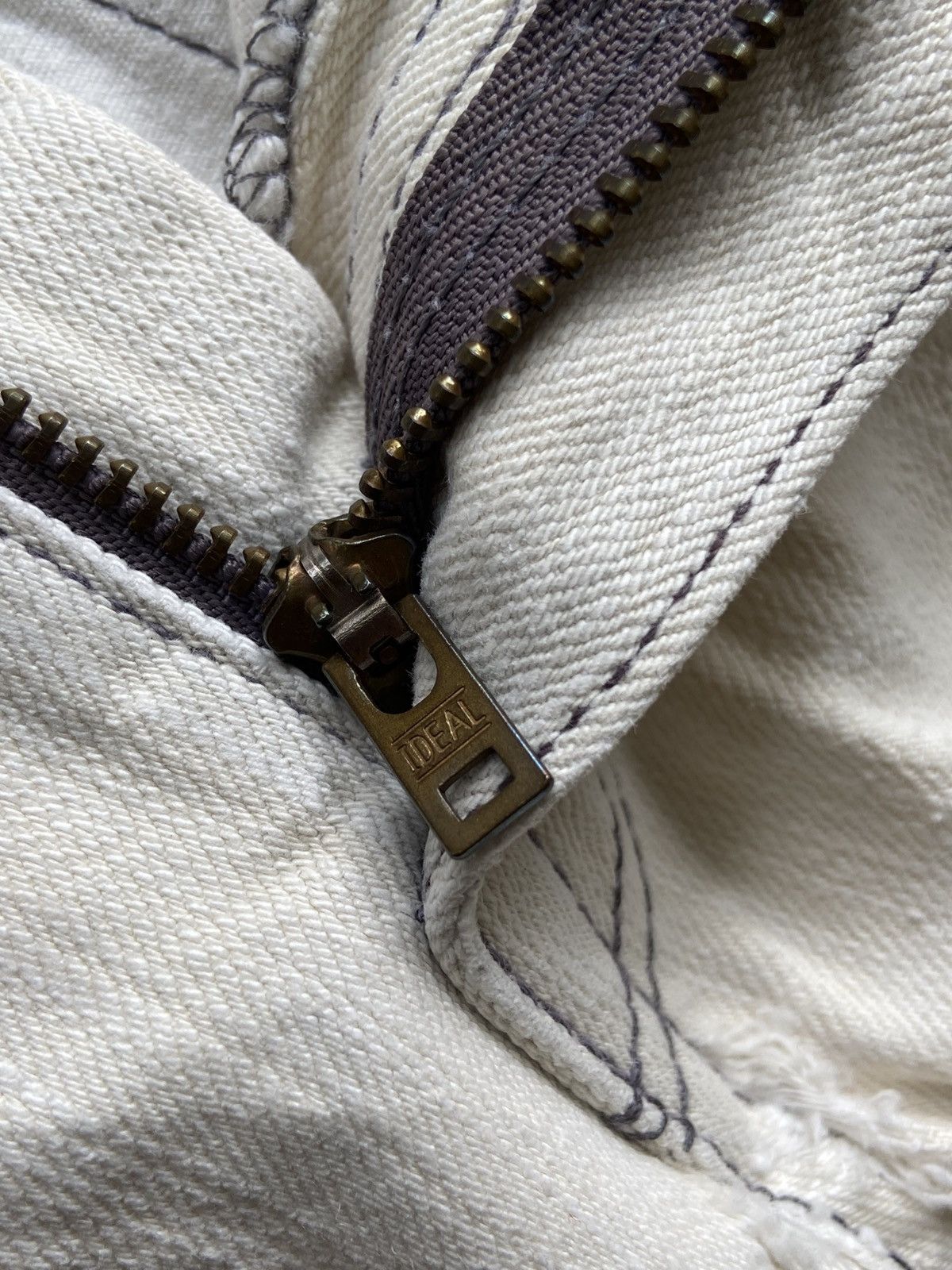 RRL Ralph Lauren 1990s RRL Ralph Lauren - Destressed Jeans Pants Size US 27 - 6 Thumbnail