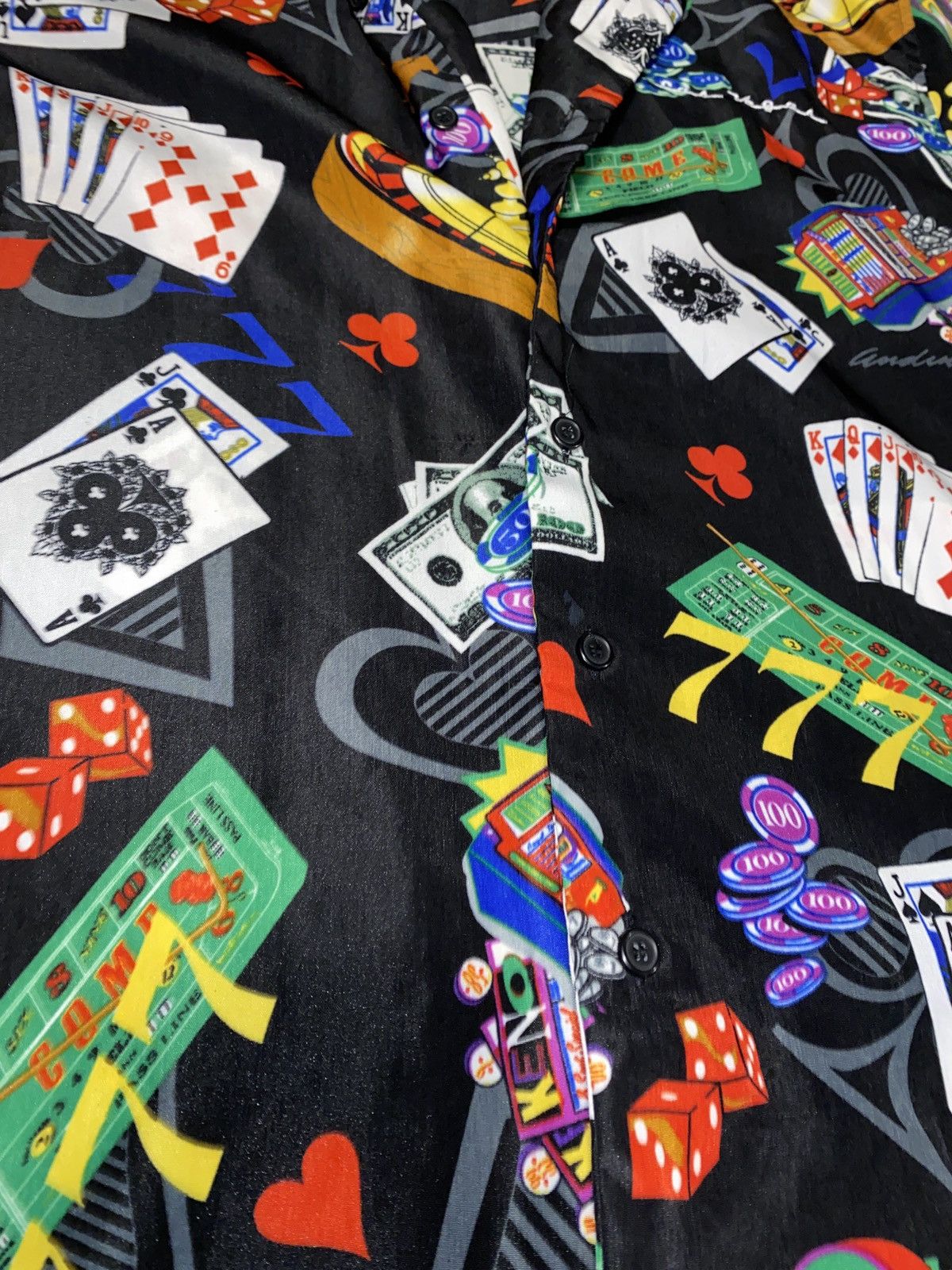 Vintage *RARE* Scorpio USA Vintage Casino/Vegas All Over Print Shirt Size US M / EU 48-50 / 2 - 3 Thumbnail