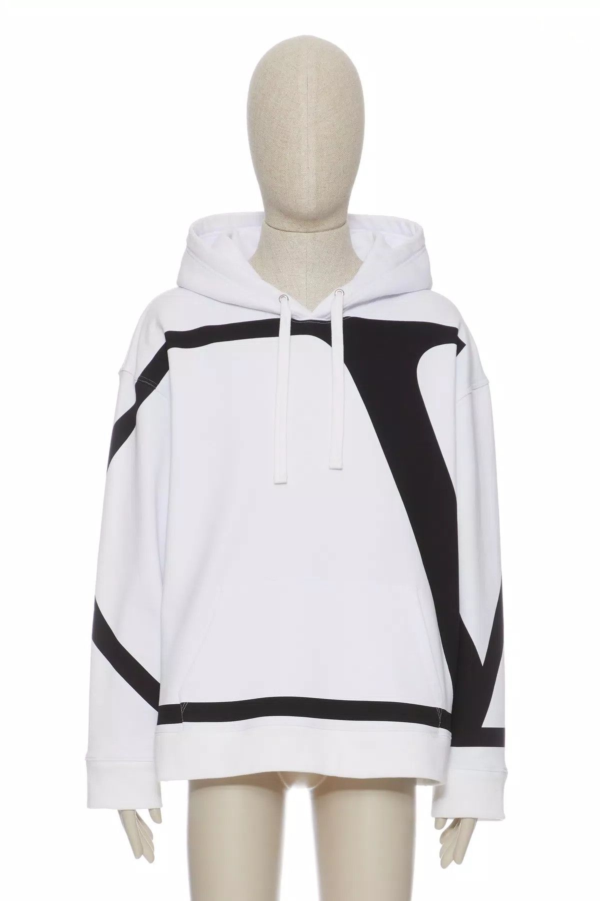 Valentino oc11z0725 Cotton Sweatshirt in Black/White Size US M / EU 48-50 / 2 - 2 Thumbnail