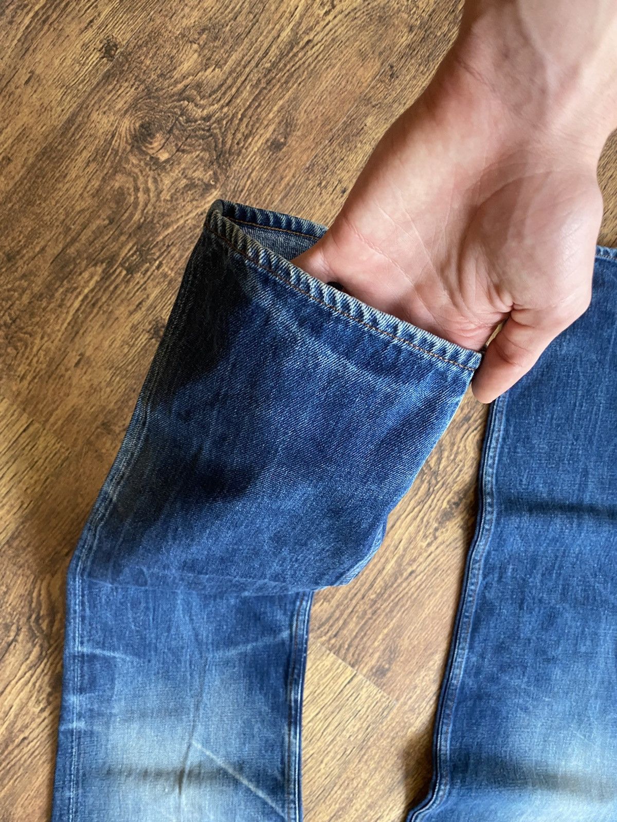 Acne Studios × Vintage Acne Studios Vintage Blue straight denim jeans Size US 34 / EU 50 - 12 Thumbnail