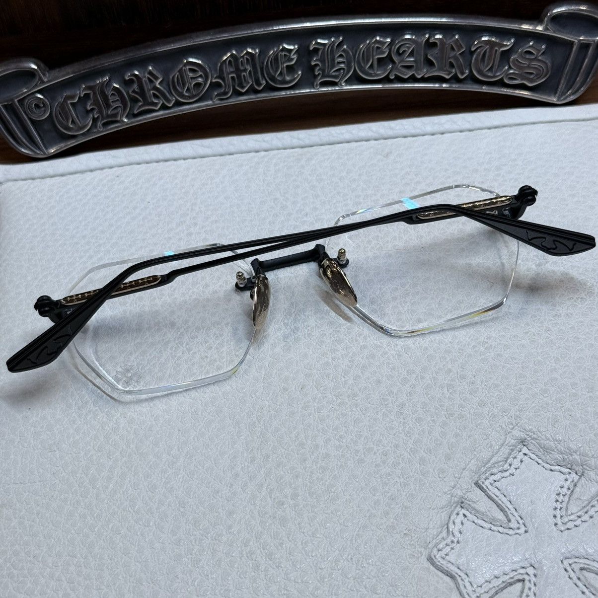 Chrome Hearts Chrome Hearts Hole Shot Glasses Size ONE SIZE - 2 Thumbnail