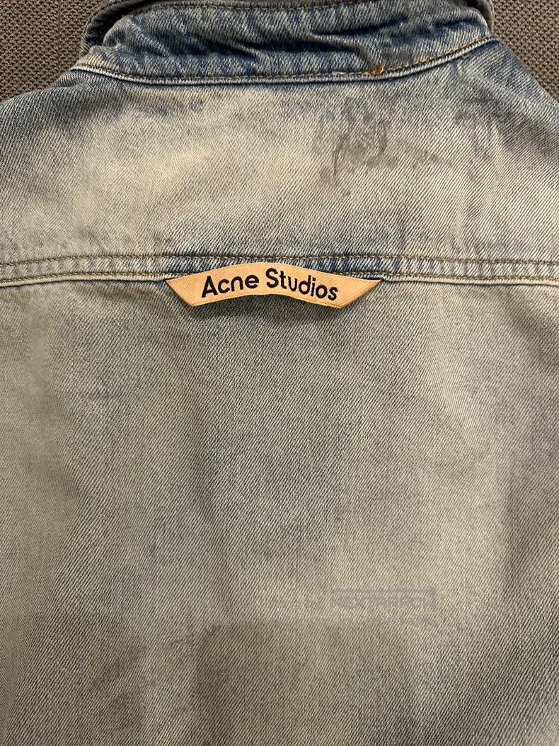 Acne Studios Acne Studio Splatter-Painted Denim Jacket Size US XS / EU 42 / 0 - 3 Thumbnail