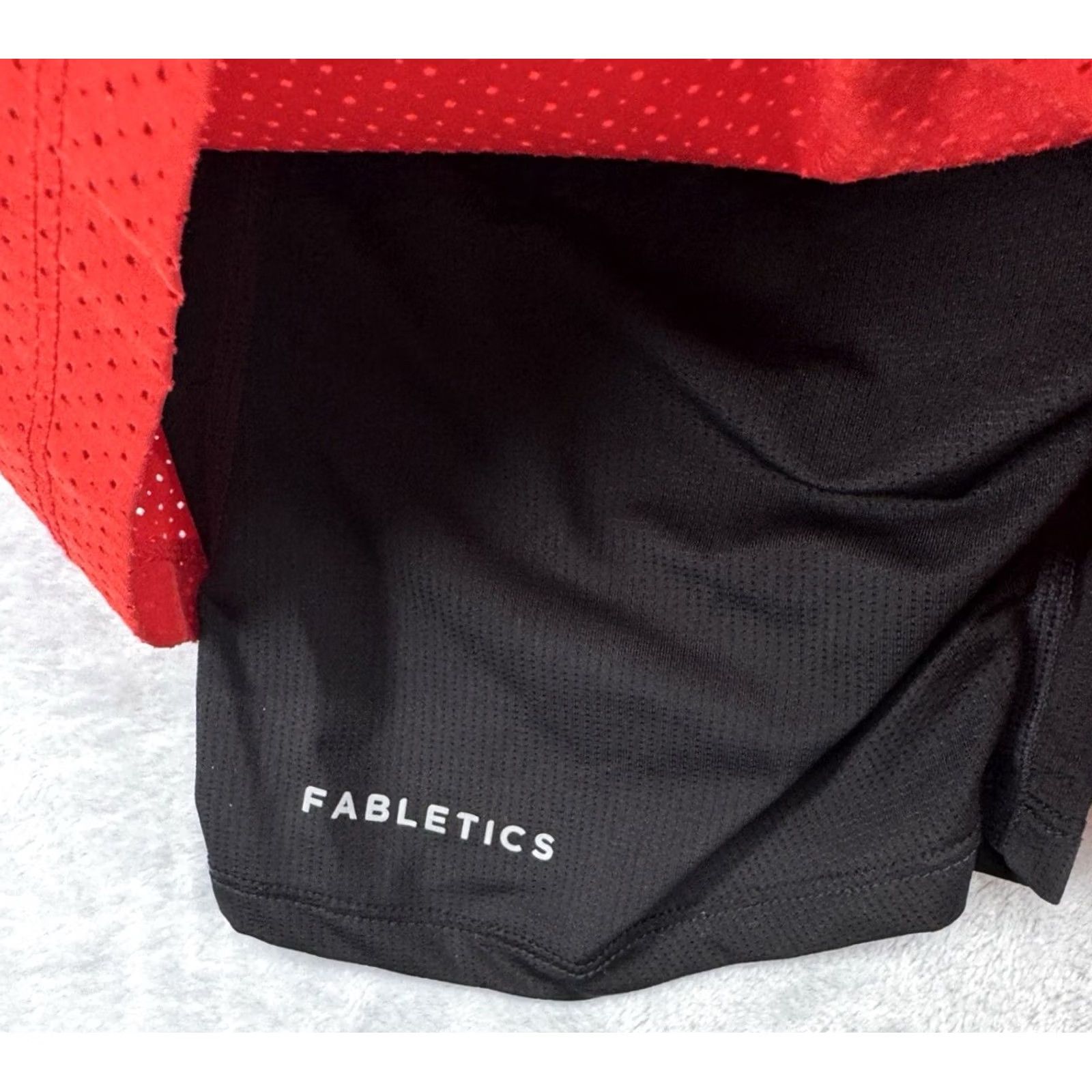 Fabletics Fabletics Kadence Shorts Lined Red Black Men's Medium M 5" Inseam Size US 31 - 3 Thumbnail
