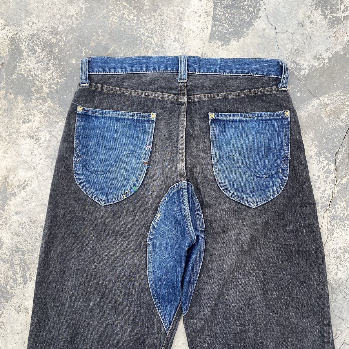 Sugar Cane SUGAR CANES Rework Selvedge Jeans Size US 31 - 4 Thumbnail