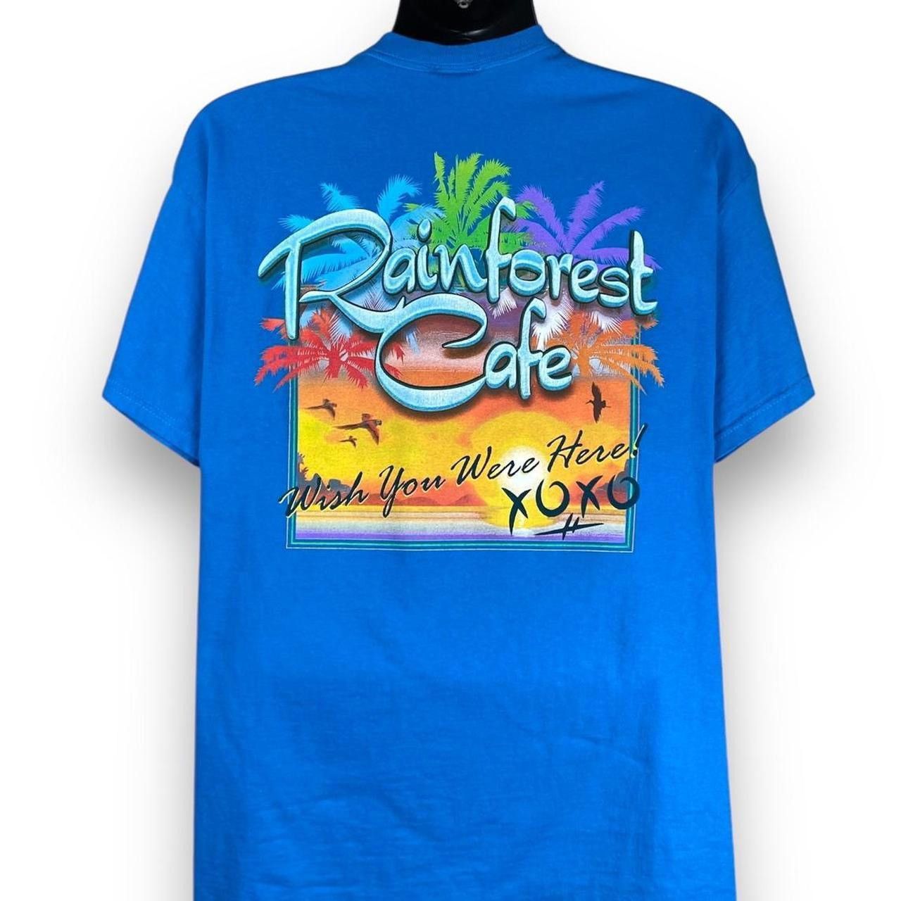 Vintage Vintage Rainforest Cafe Destination Travel Tee Tshirt Size US XL / EU 56 / 4 - 1 Thumbnail