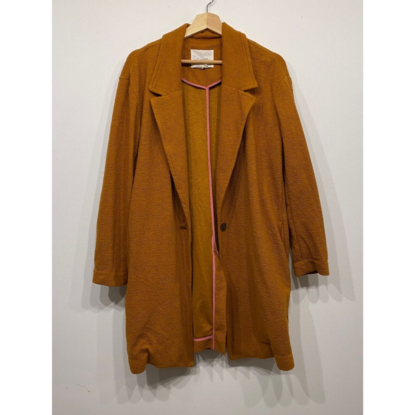 Anthropologie By Anthropologie Corinthia Long Unstructured Blazer Small Size S / US 4 / IT 40 - 2 Thumbnail