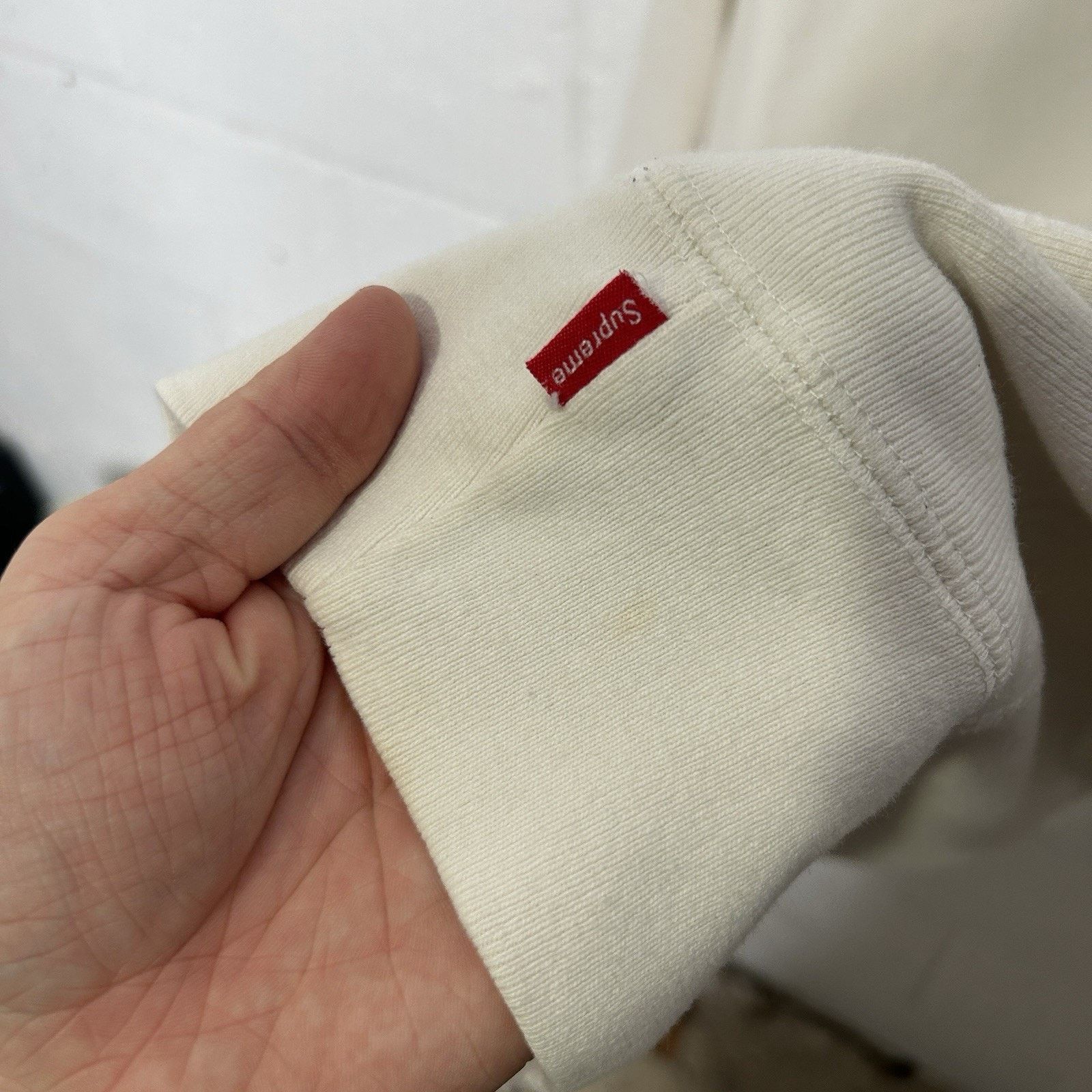 Supreme Supreme Sumo Hooded Sweatshirt “White” FW16 Size US L / EU 52-54 / 3 - 11 Thumbnail