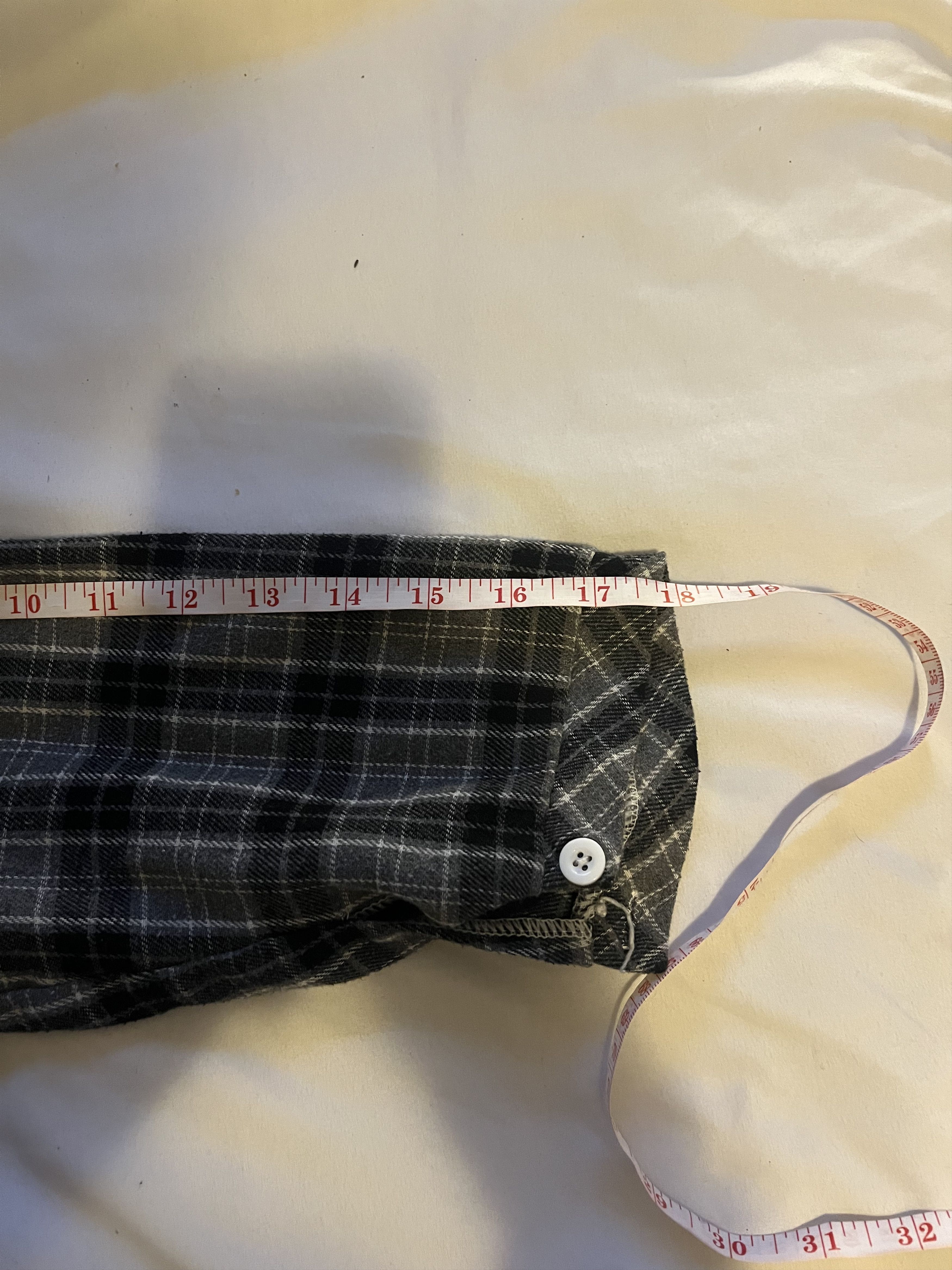 Other Happiness Brand Gray and Black Plaid Button Down Shirt Size M / US 6-8 / IT 42-44 - 7 Thumbnail