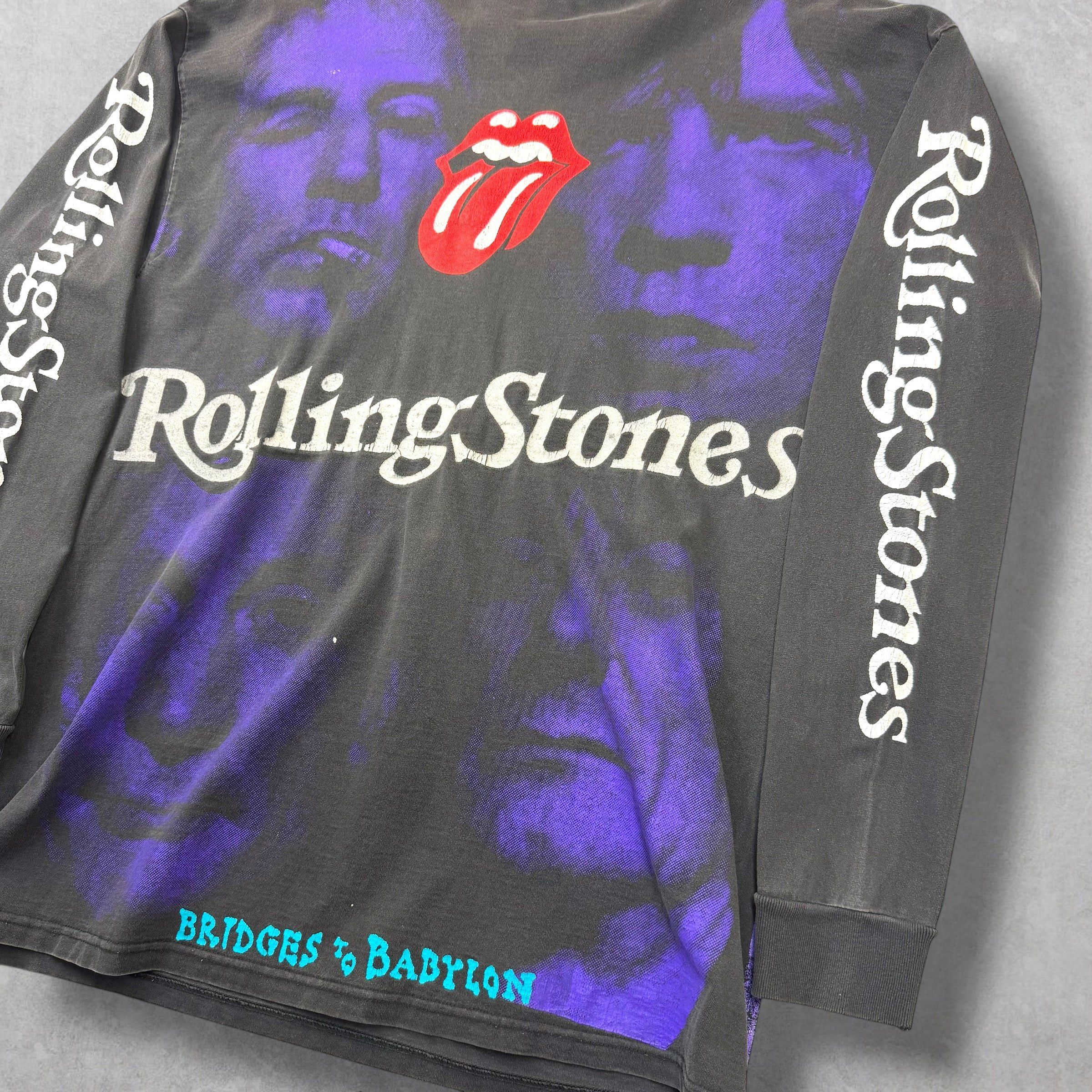 Vintage Vintage 90's Resurreccion Rolling Stones L/S Tee XL Size US XL / EU 56 / 4 - 5 Thumbnail