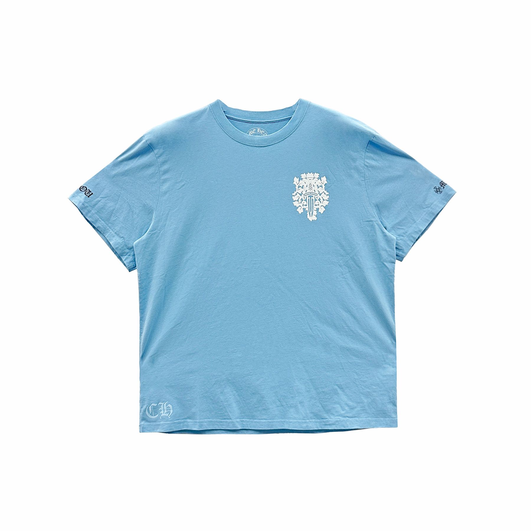 【Chrome Hearts】Miami Exclusive T-shirt★半袖Ｔシャツ Chrome Hearts Miami Exclusive Horseshoe Blue Short T - SRM