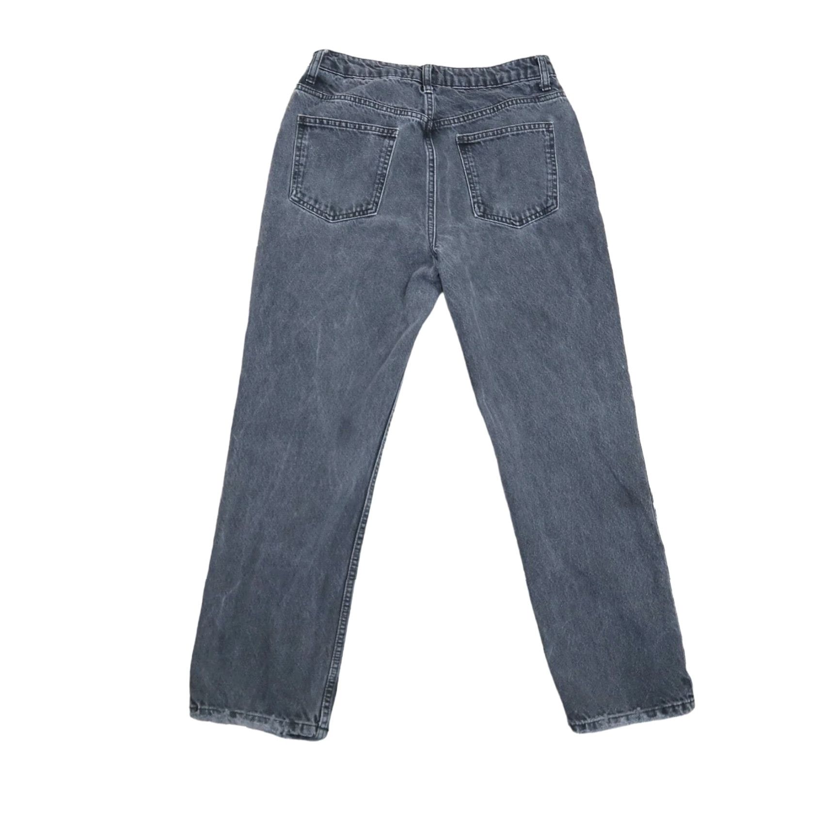 Free People Free People We The Free faded black high rise straight leg mom jeans 29 Size 29" - 3 Thumbnail