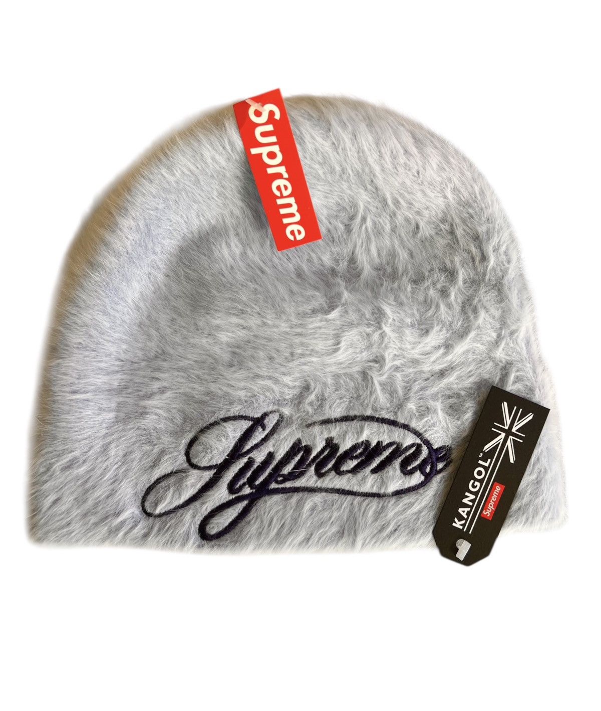 帽子 Supreme x Kangol Furgora Script Beanie Supreme Kangol Furgora Script Beanie Light Blue - FW25 - US