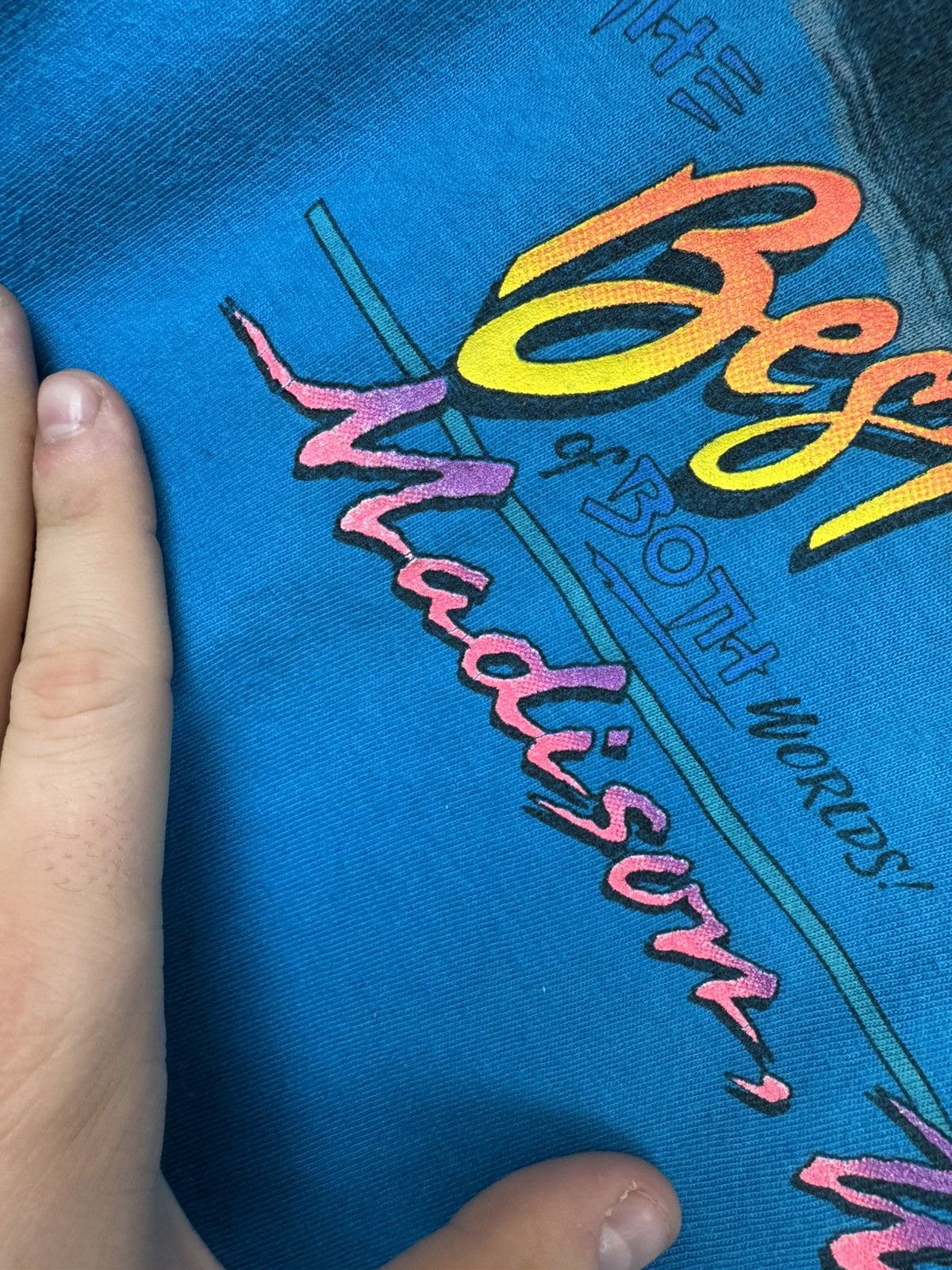 Hanes Vintage Capitol Corvette & Street Rods Single Stitch T-shirt Size US XL / EU 56 / 4 - 11 Thumbnail