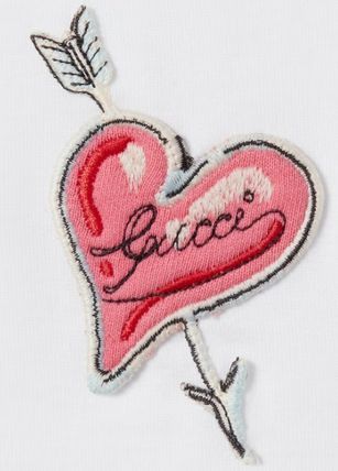 Gucci o1la5ras0426 Cotton Jersey Short Sleeve T-Shirt With Patch Size L / US 10 / IT 46 - 3 Thumbnail