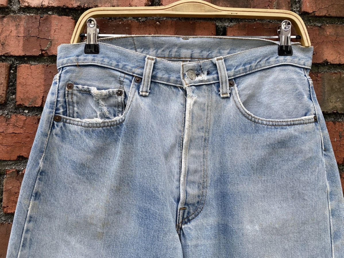 Levi's Vintage Clothing W32x29.5 Vintage levi's 501 redline distressed made in USA Size US 32 / EU 48 - 5 Thumbnail