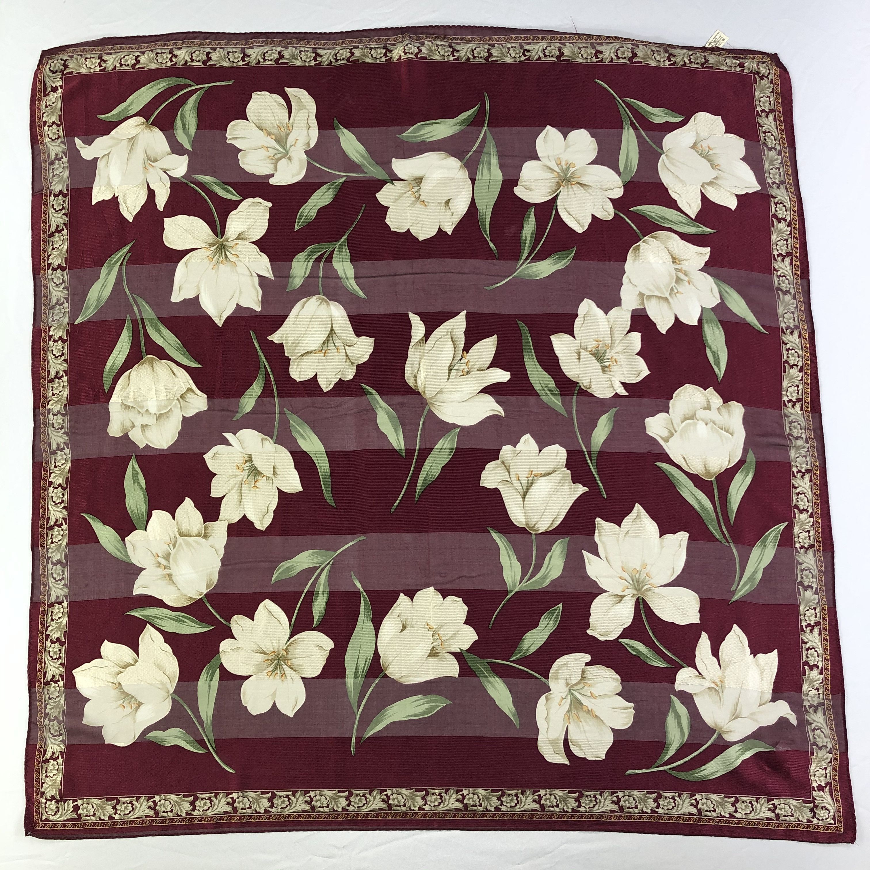 Vintage Vintage Silk Scarf Size ONE SIZE - 2 Thumbnail