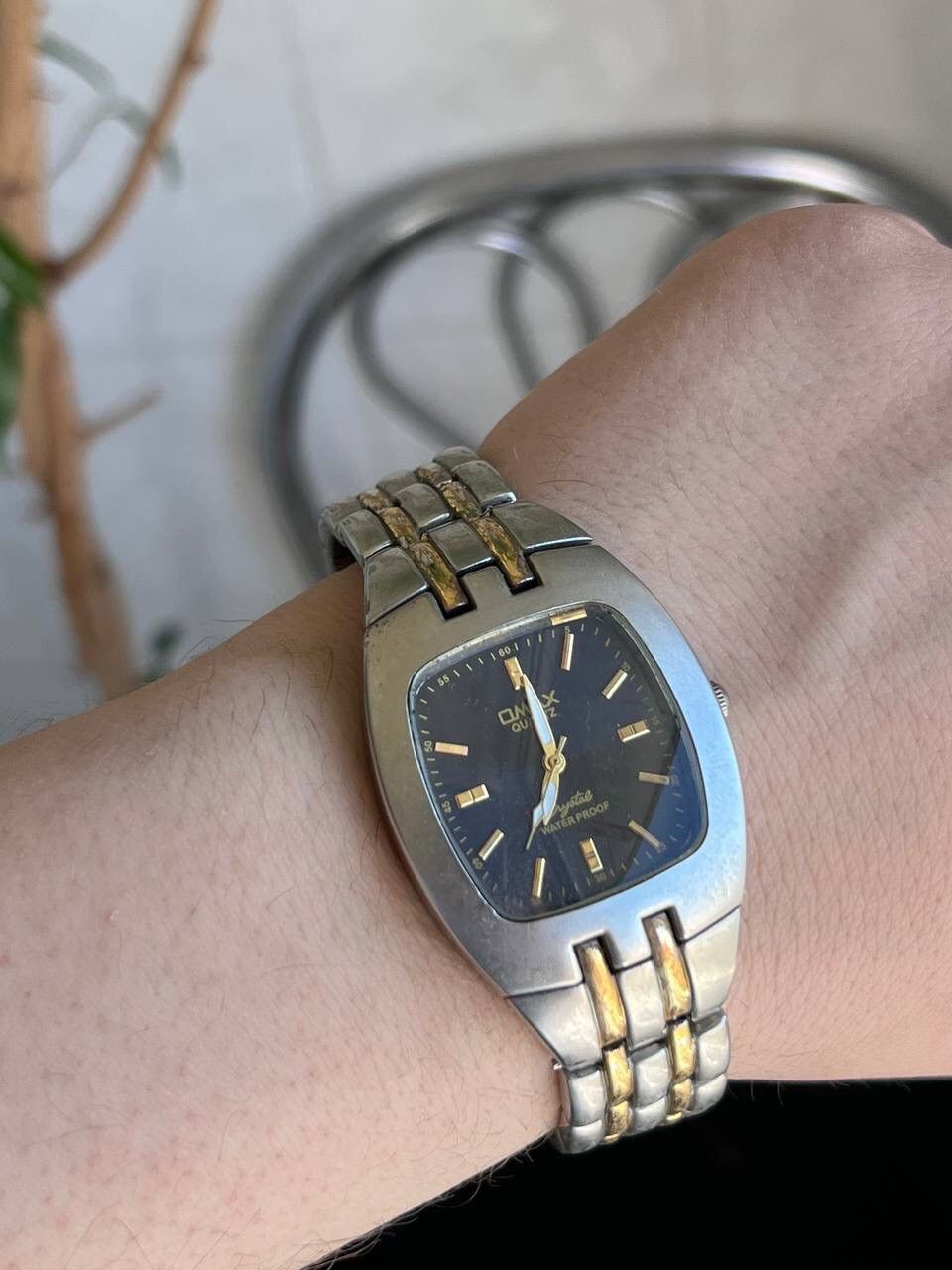 Japanese Brand × Vintage Omax vintage Chunky watch futuristic bracelet Watches Japan Size ONE SIZE - 8 Thumbnail