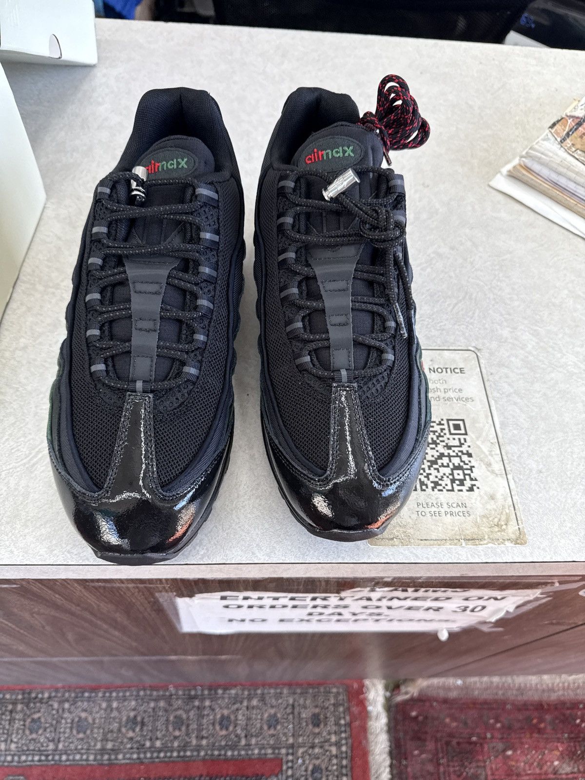 Nike × Undefeated UNDEFEATED AIR MAX 95 EARLY PAIRS sz8 Size US 8 / EU 41 - 3 Thumbnail