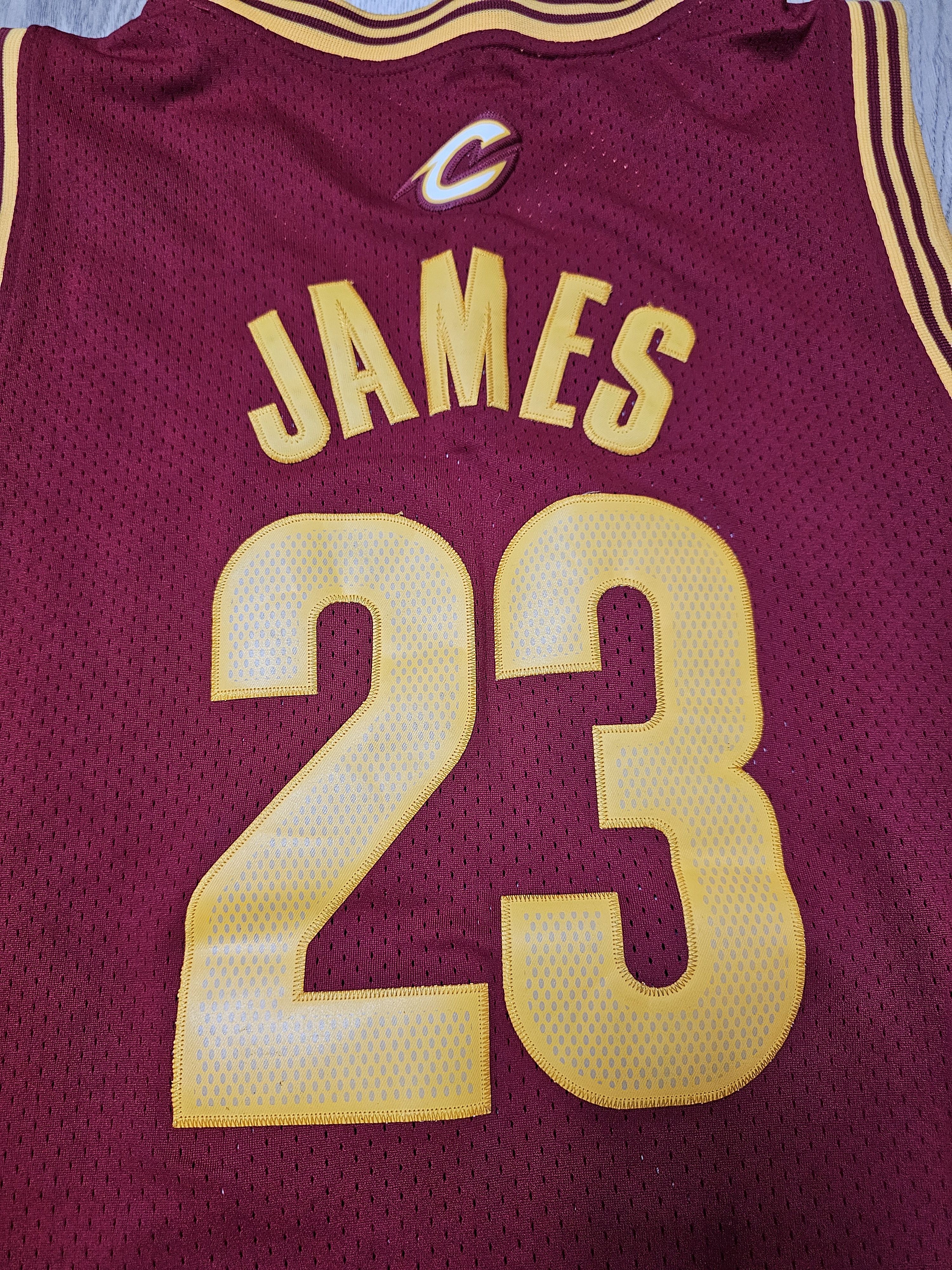 NBA CLEVELAND CAVALIERS BASKETBALL SHIRT CAVS JAMES JERSEY Size US L / EU 52-54 / 3 - 4 Thumbnail