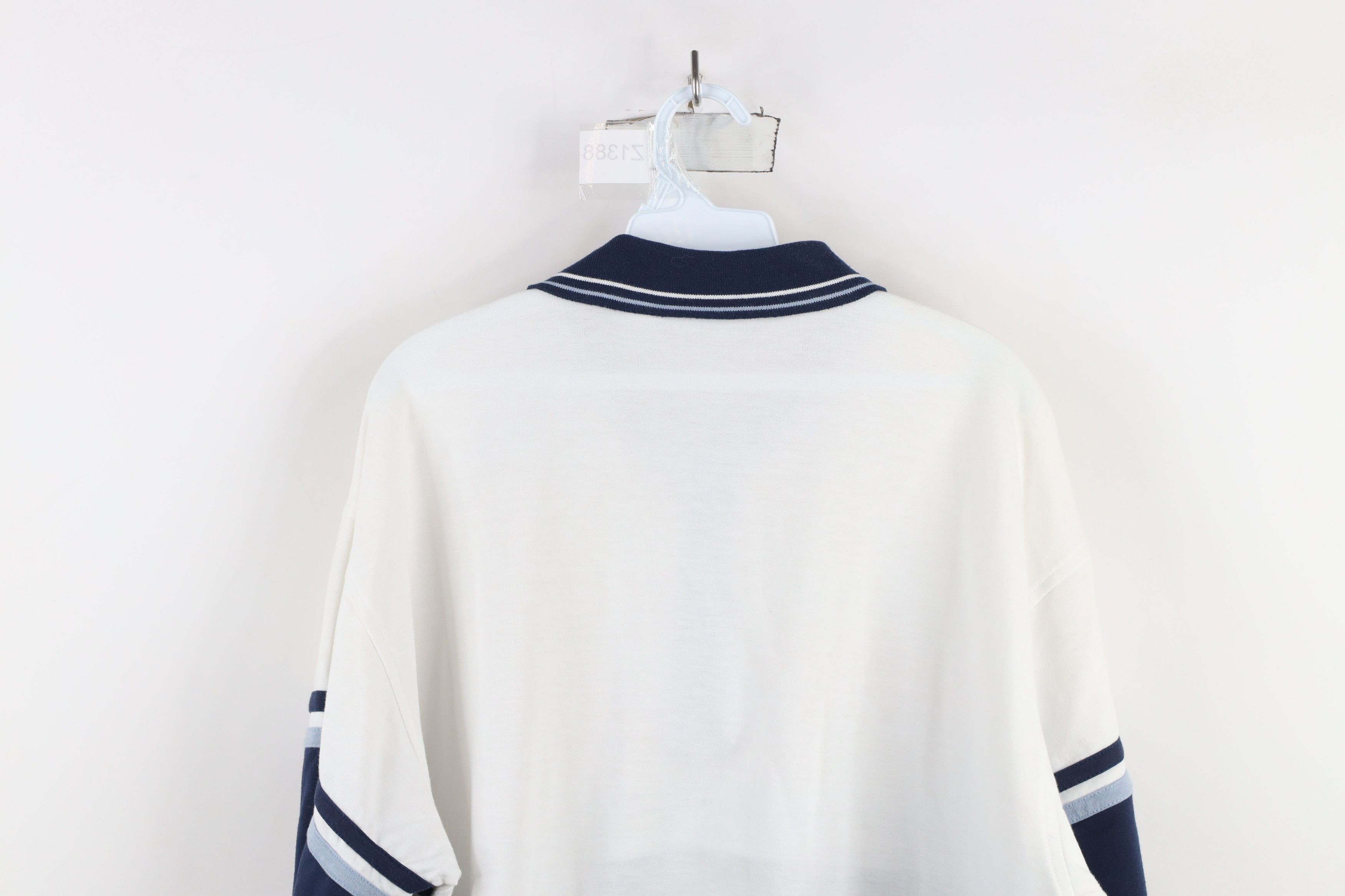 Vintage Vintage 90s Streetwear Block Collared Pullover Polo Shirt Size US XL / EU 56 / 4 - 8 Thumbnail