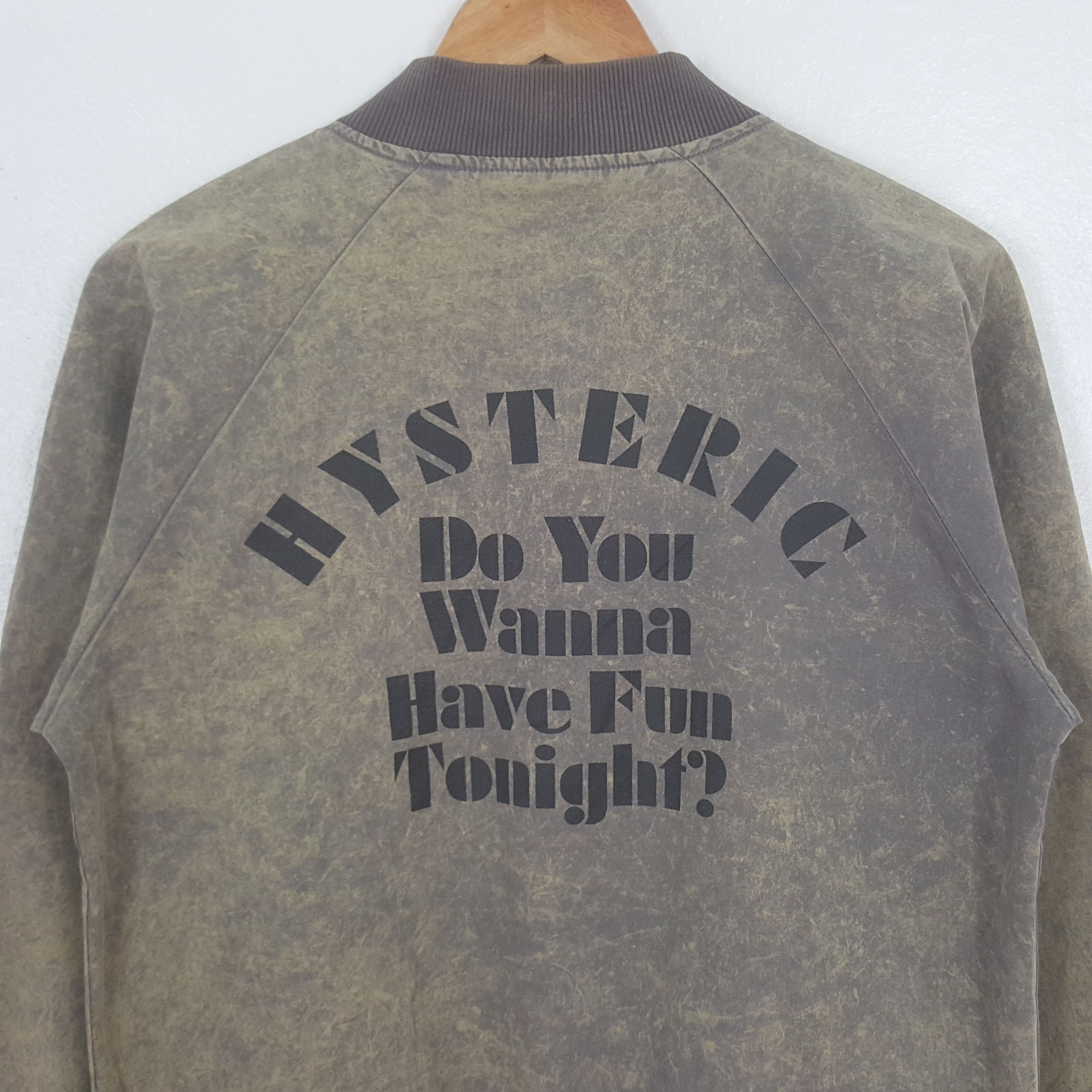 Hysteric Glamour Vintage Hysteric Glamour Japanese Washed Jacket C316N9 Size US S / EU 44-46 / 1 - 2 Thumbnail